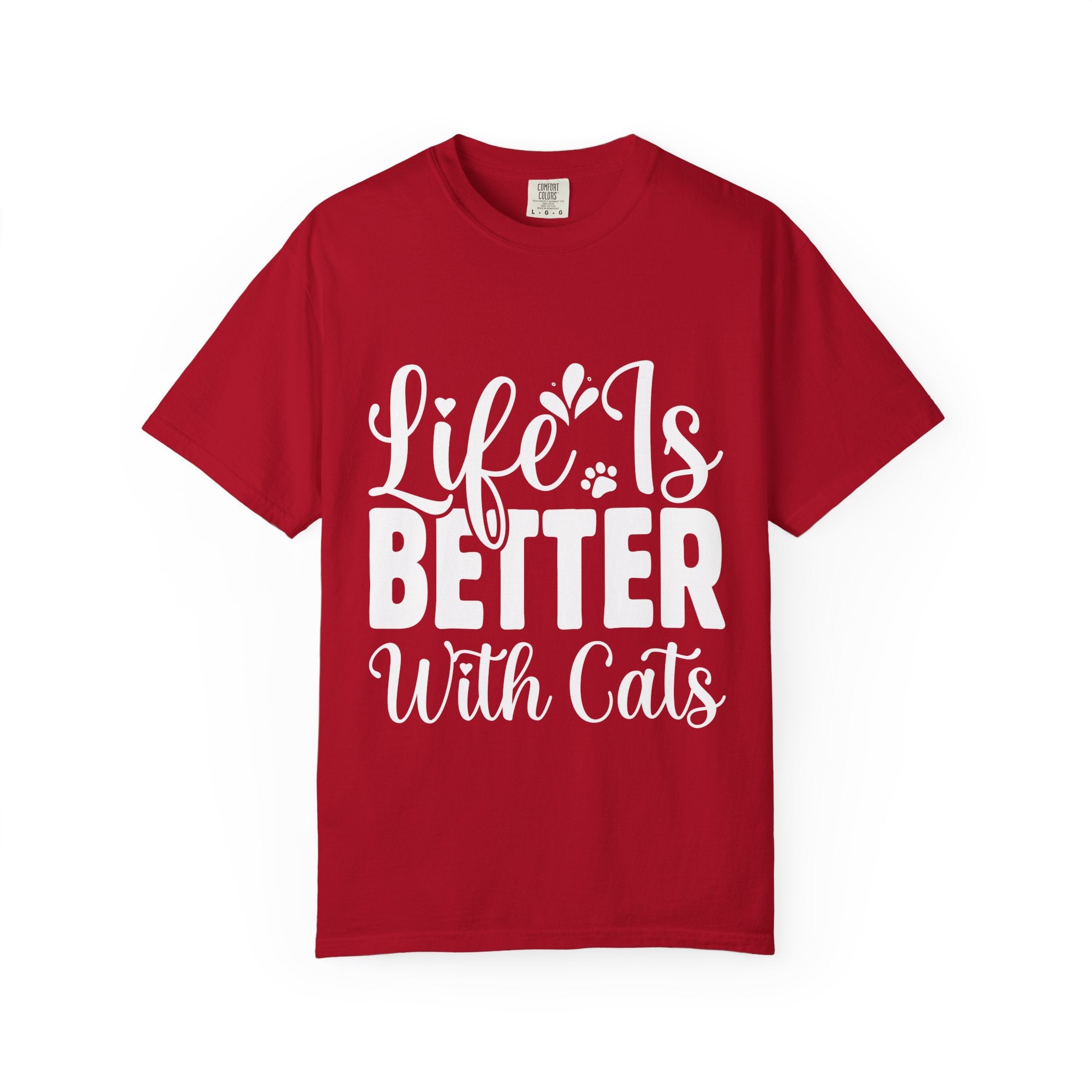 life is better with cats T-shirt