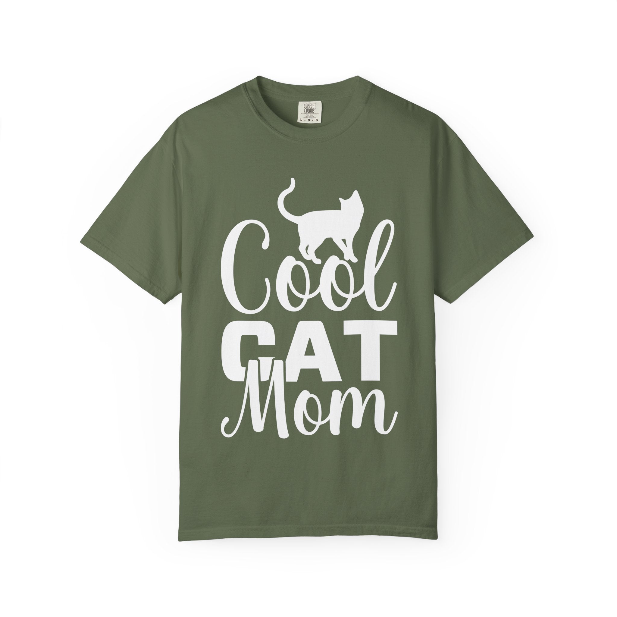 cool cat mom T-shirt