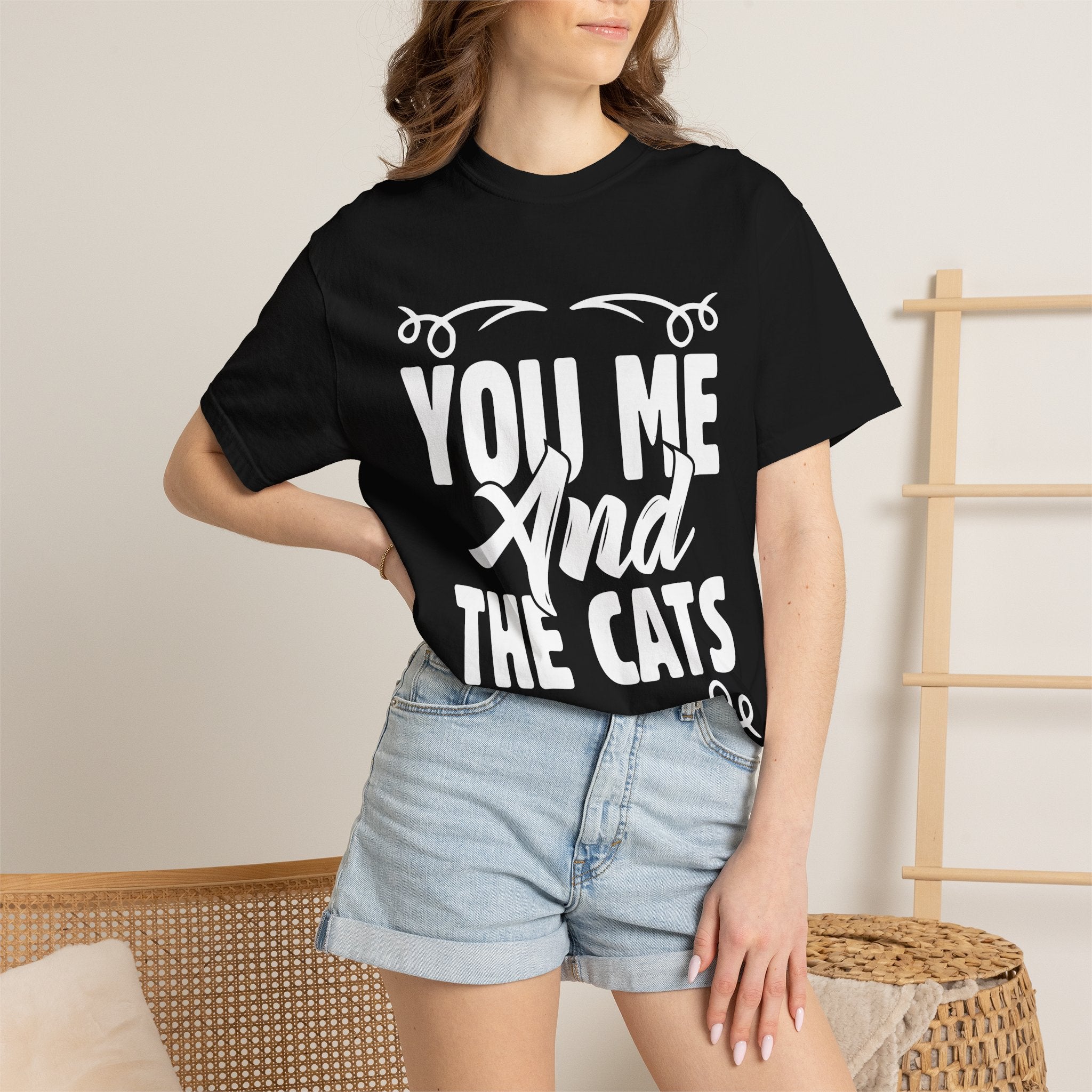 you me and the cats T-shirt