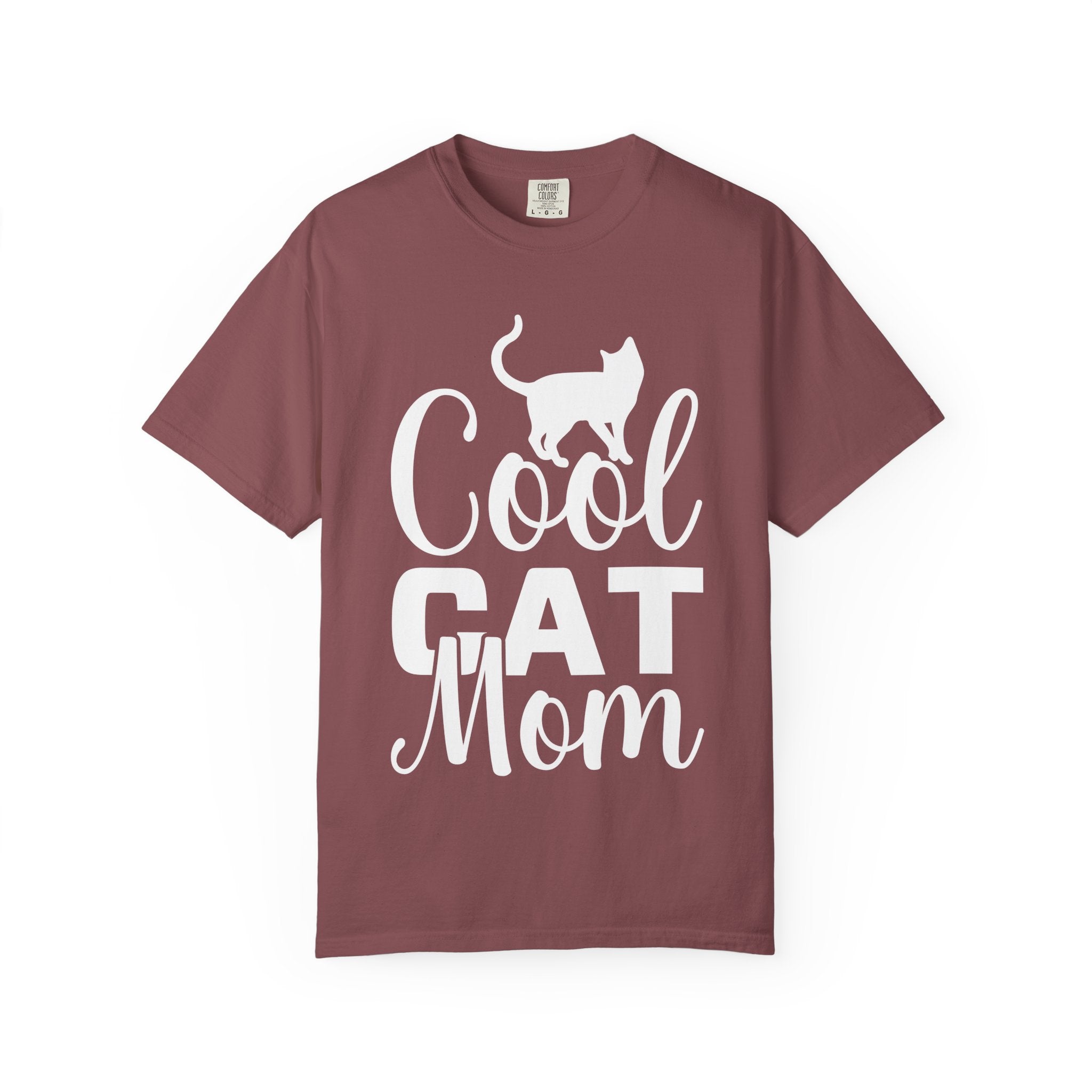cool cat mom T-shirt