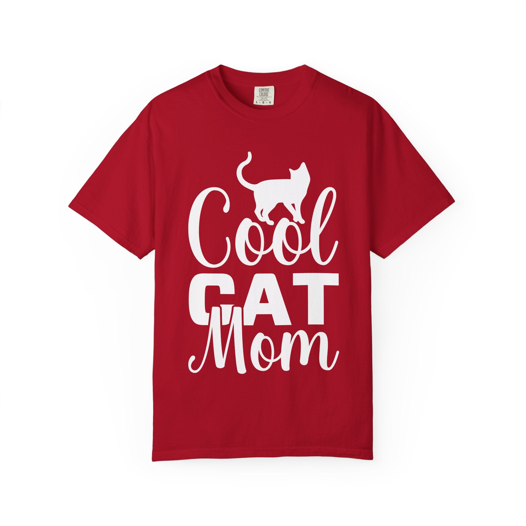 cool cat mom T-shirt