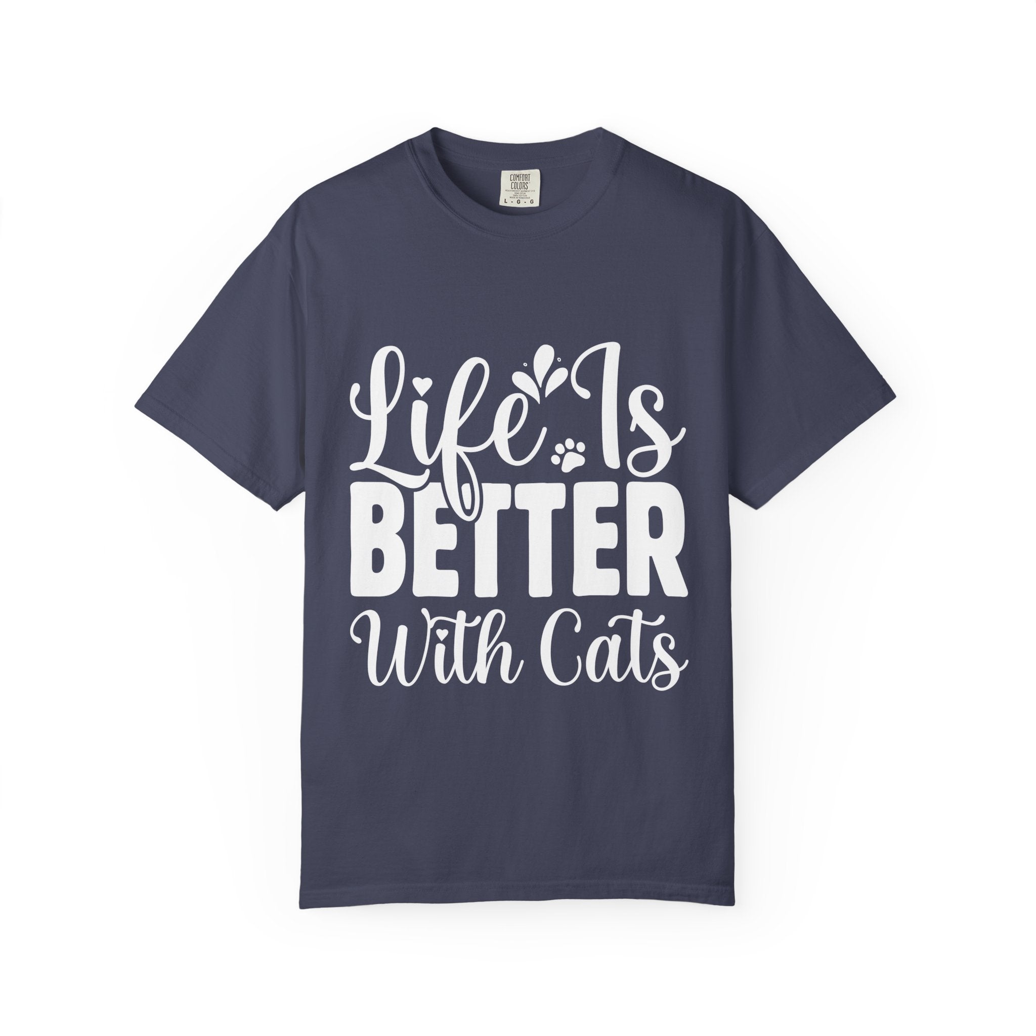 life is better with cats T-shirt