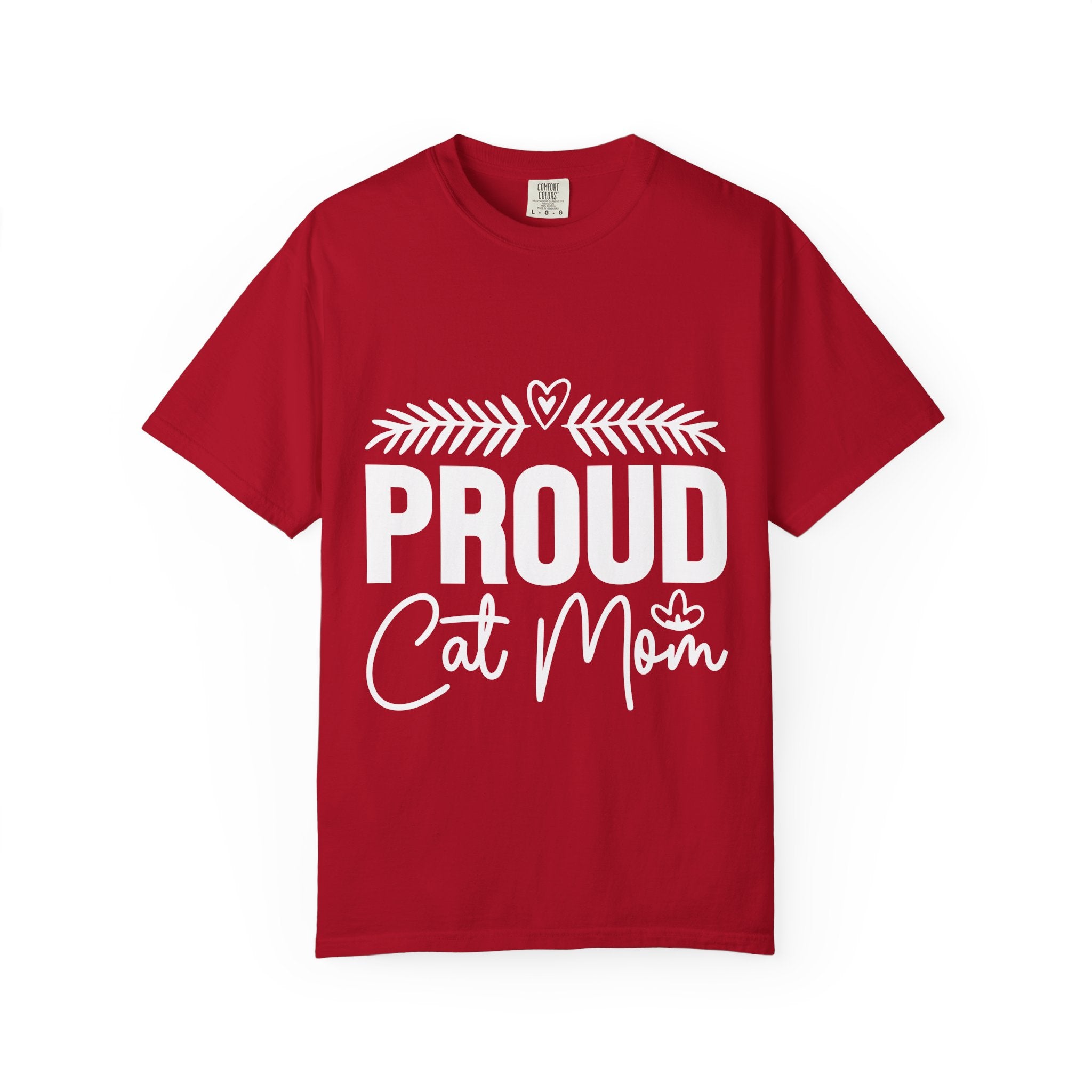 proud cat mom T-shirt