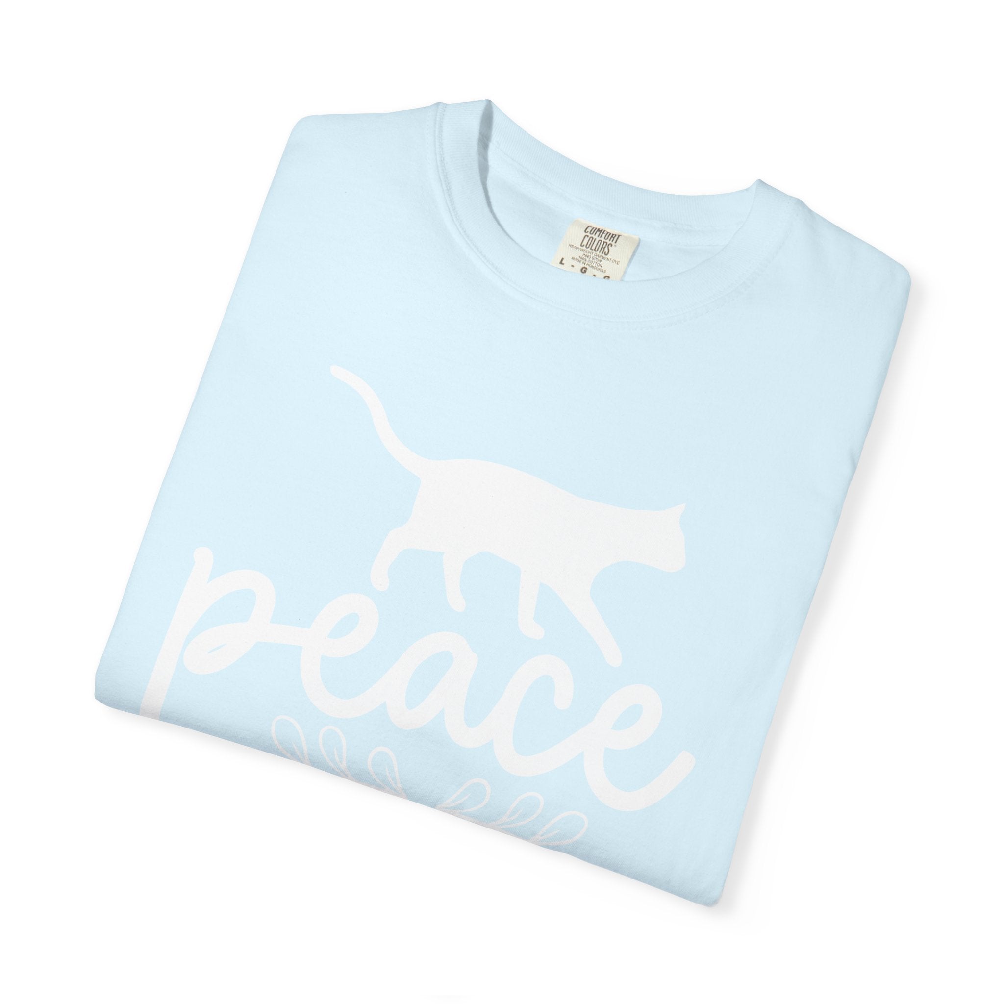 peace love cat mom T-shirt