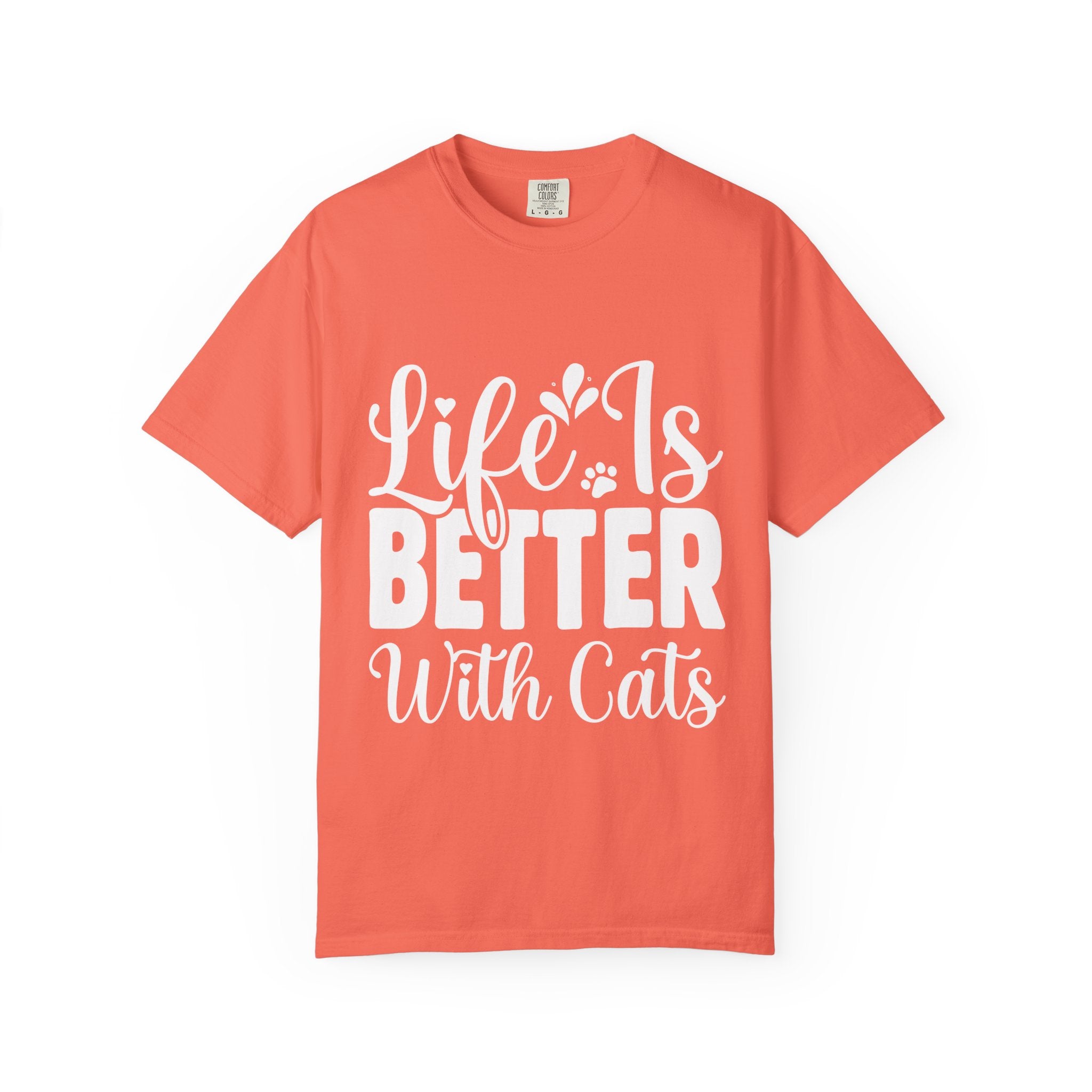 life is better with cats T-shirt