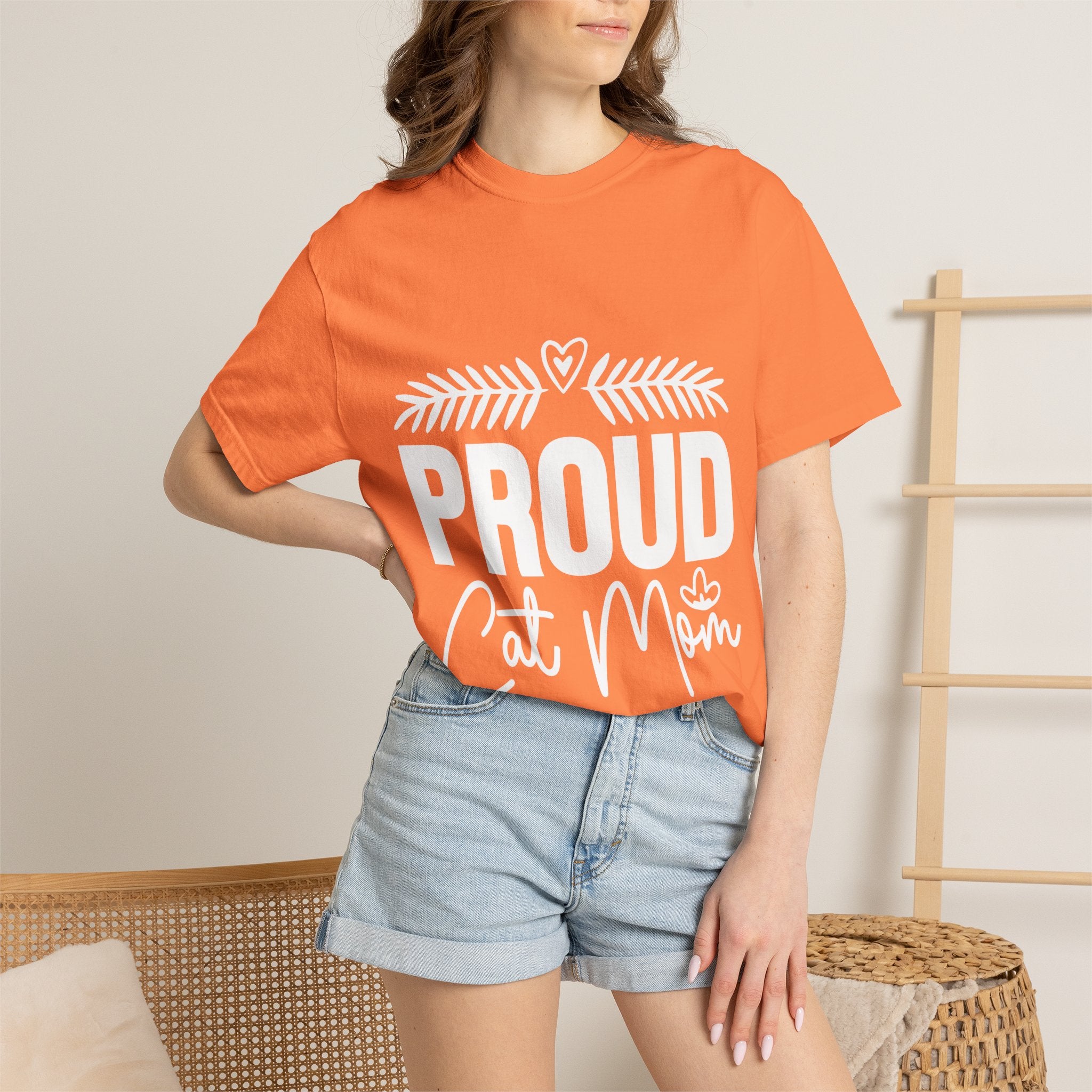 proud cat mom T-shirt
