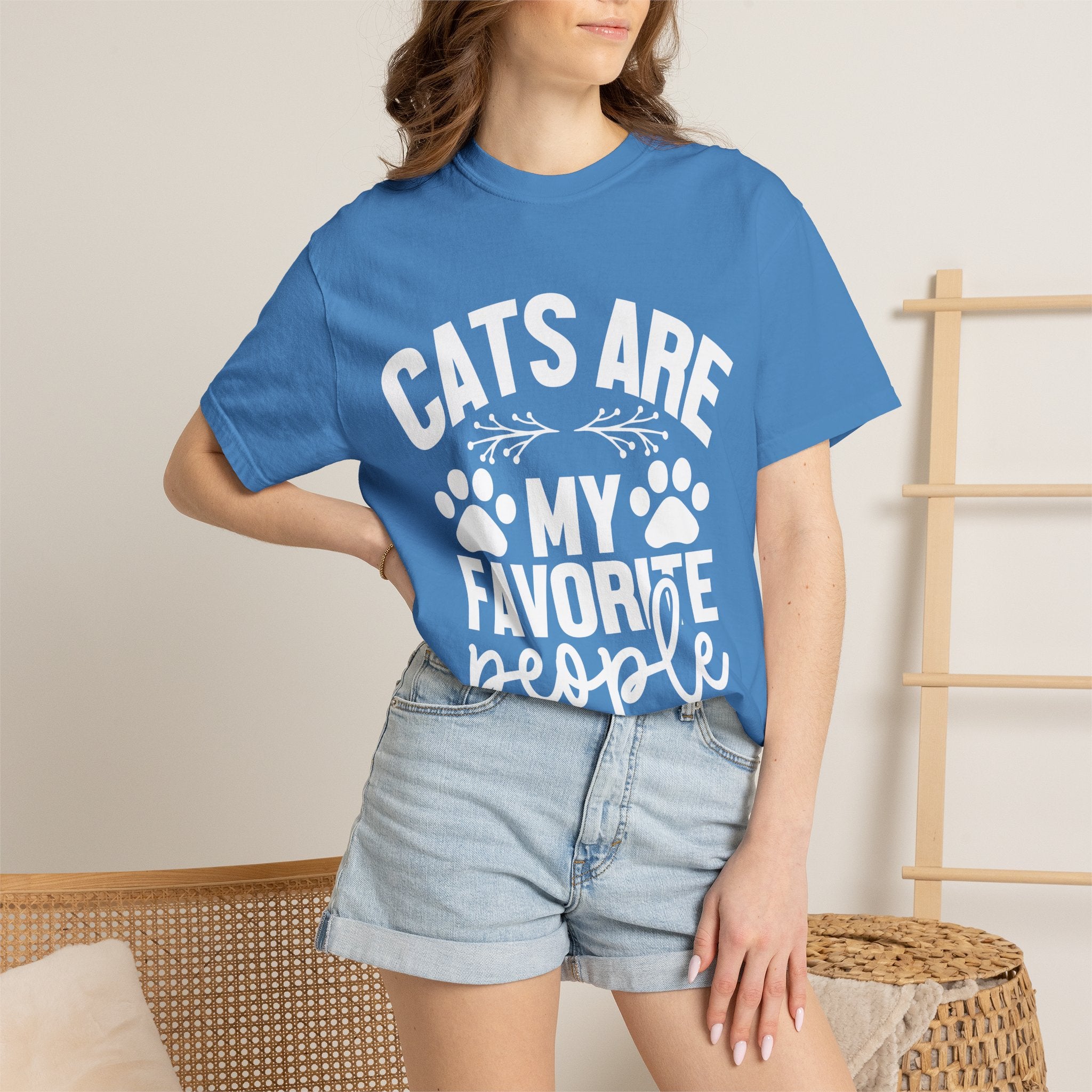 cats are my favorite people T-shirt
