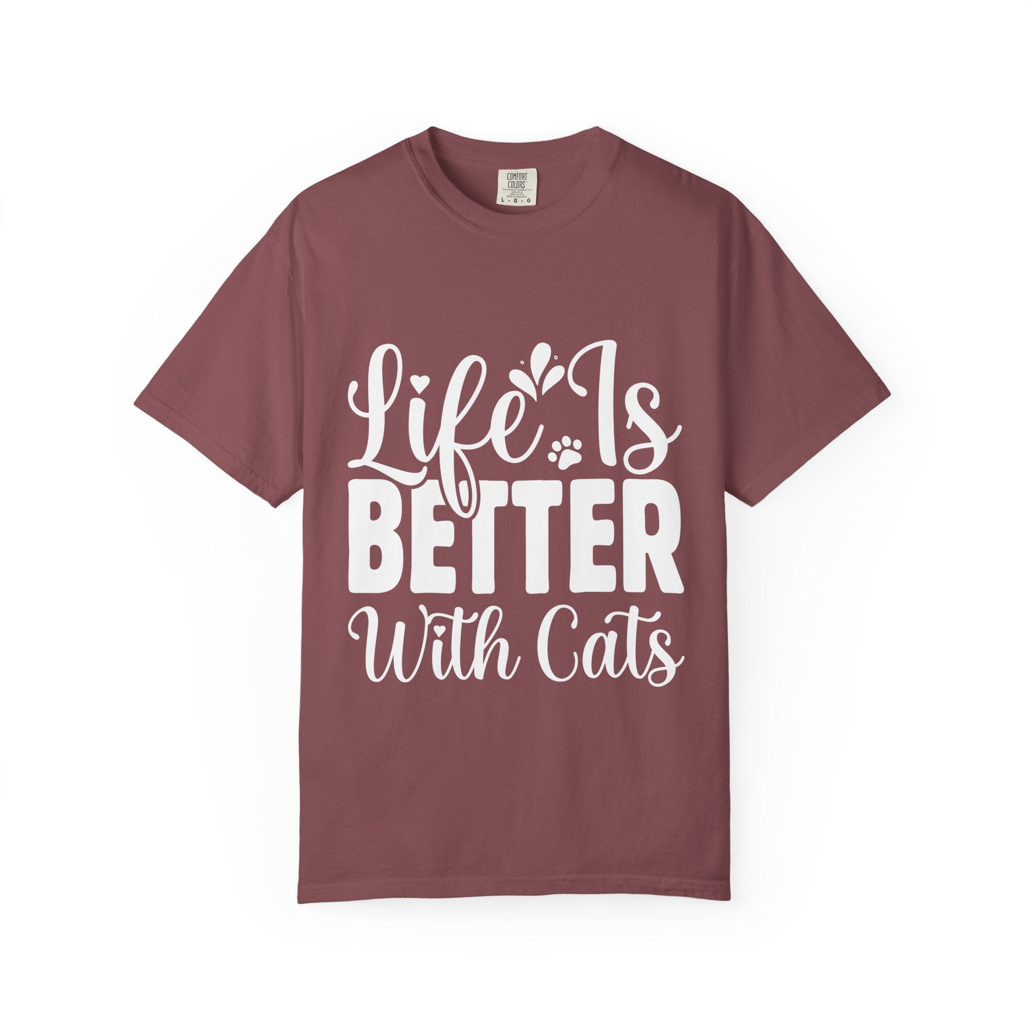 life is better with cats T-shirt