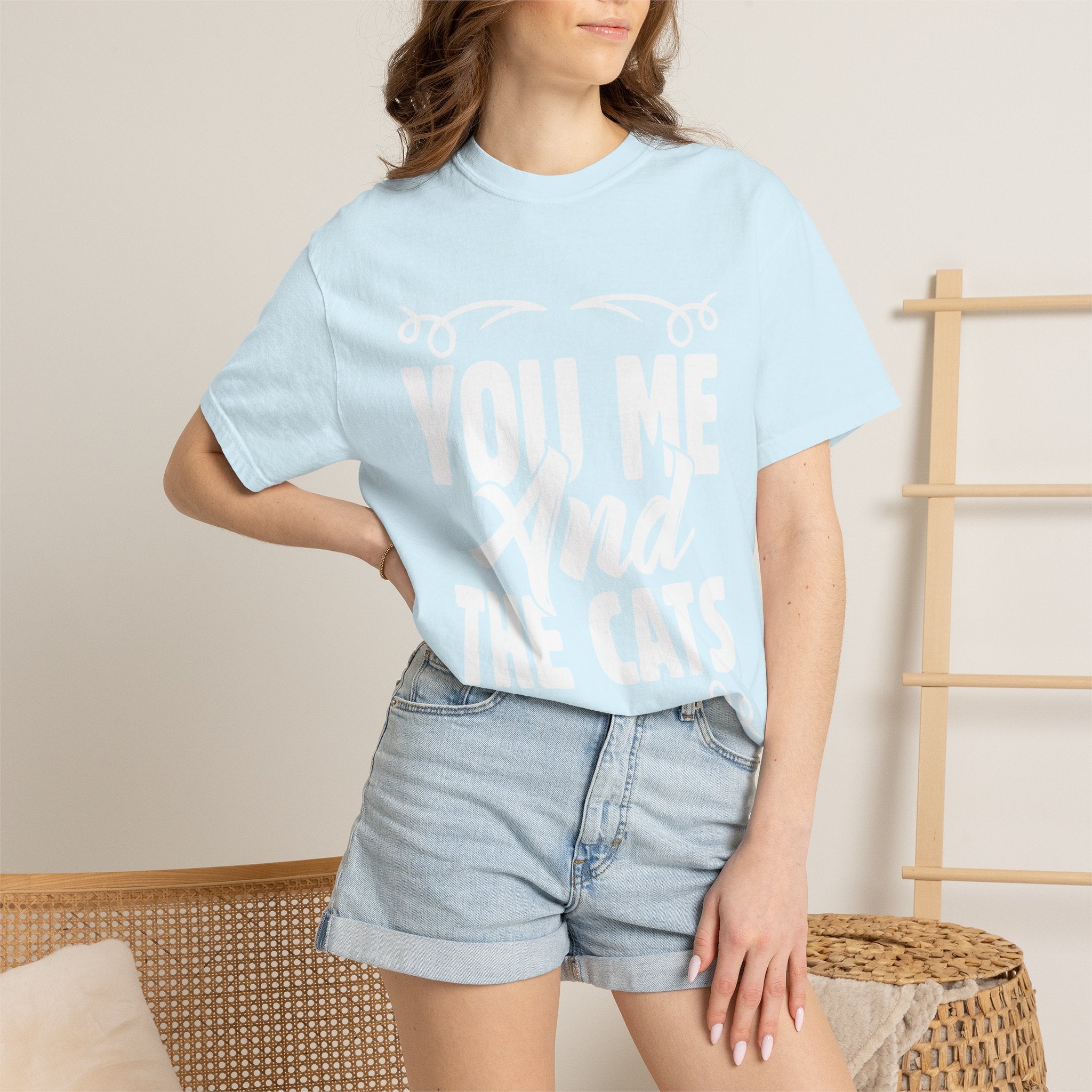 you me and the cats T-shirt