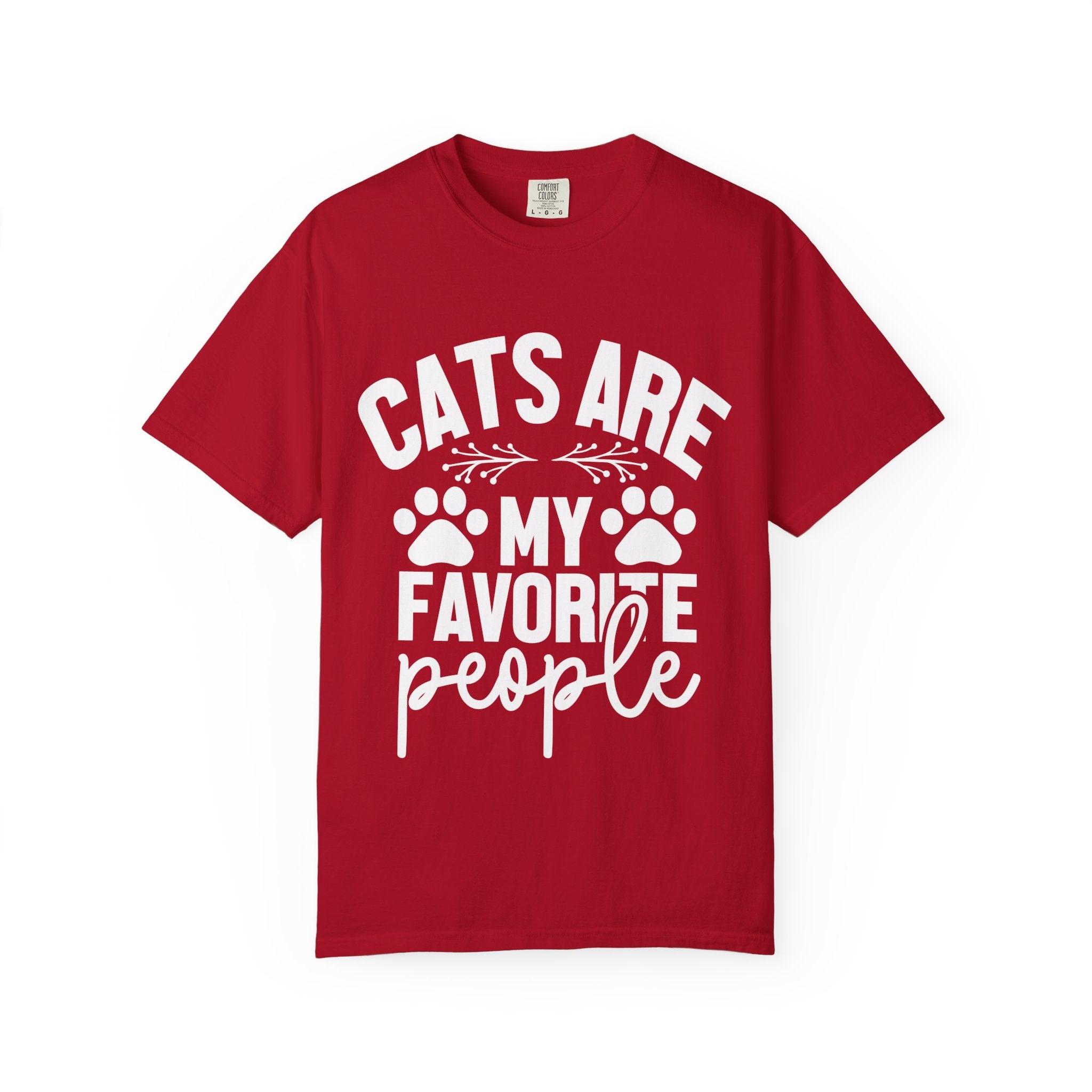 cats are my favorite people T-shirt