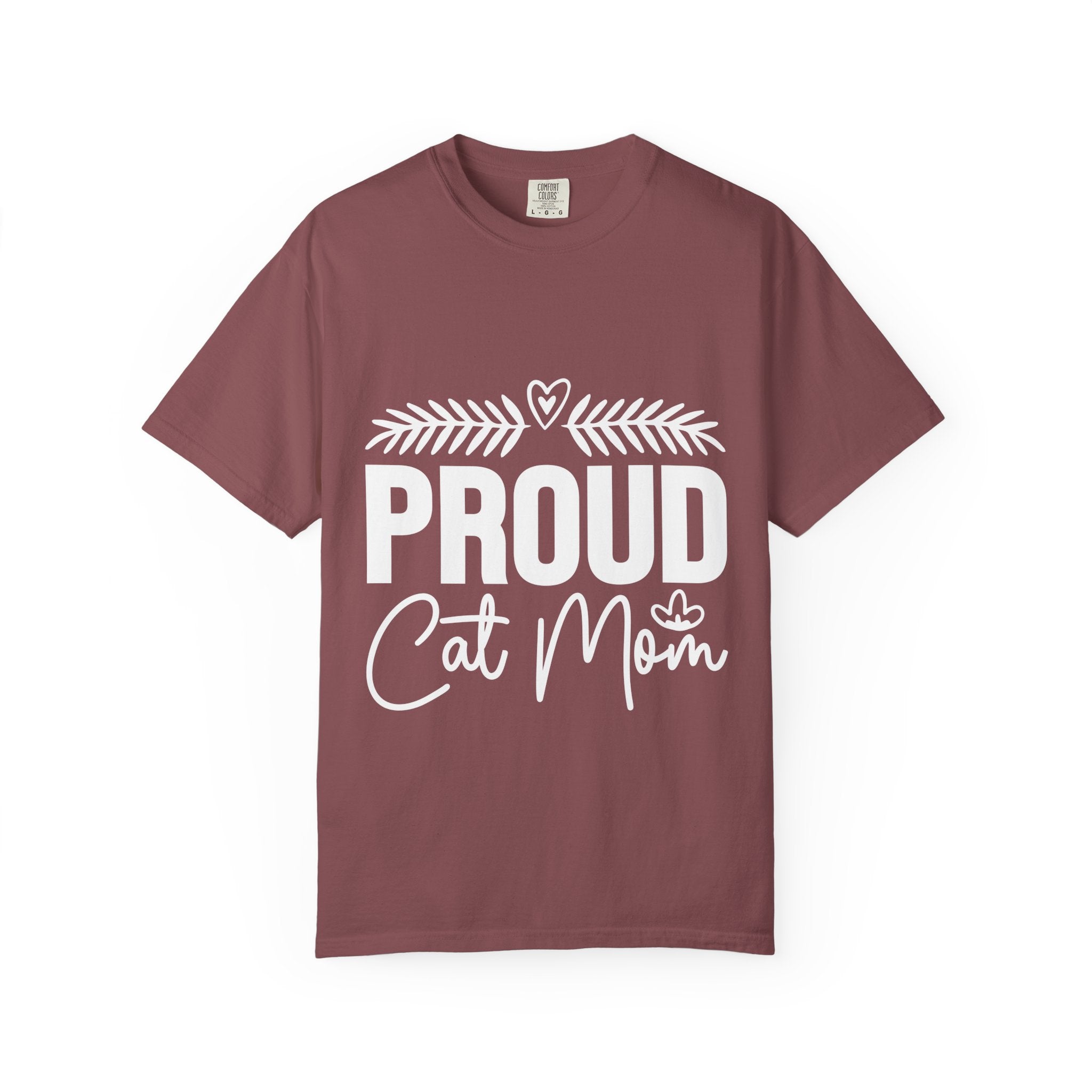 proud cat mom T-shirt