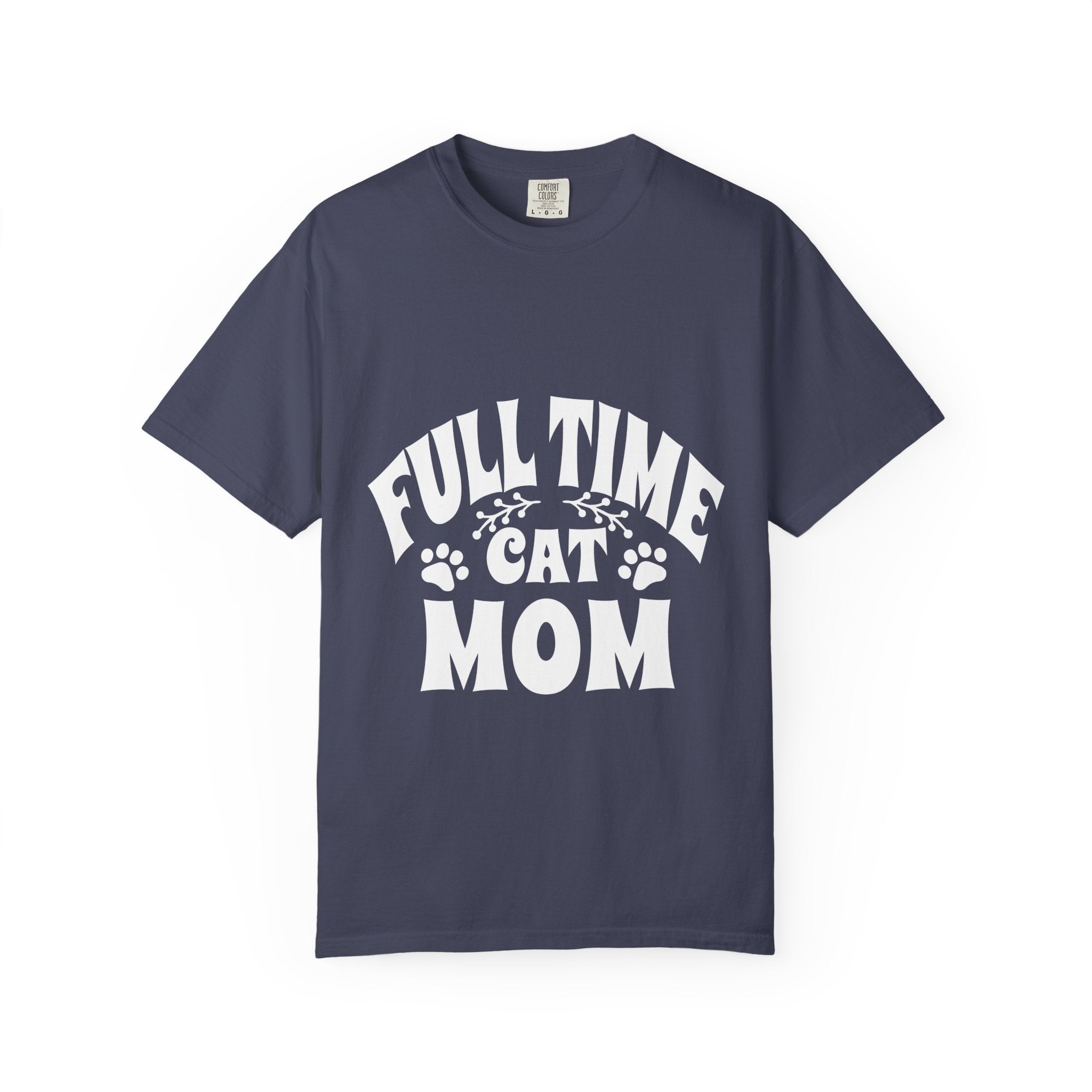 full time cat mom T-shirt