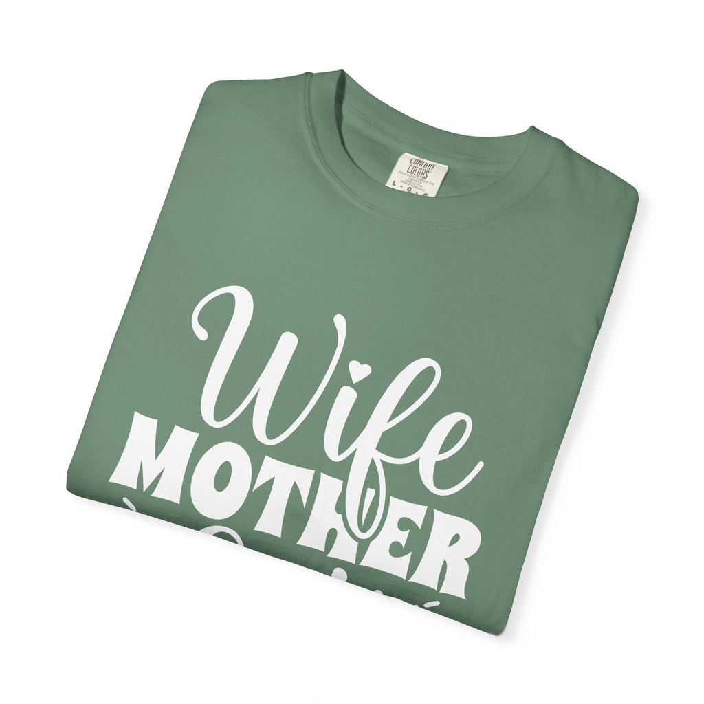 wife mother cat lover T-shirt