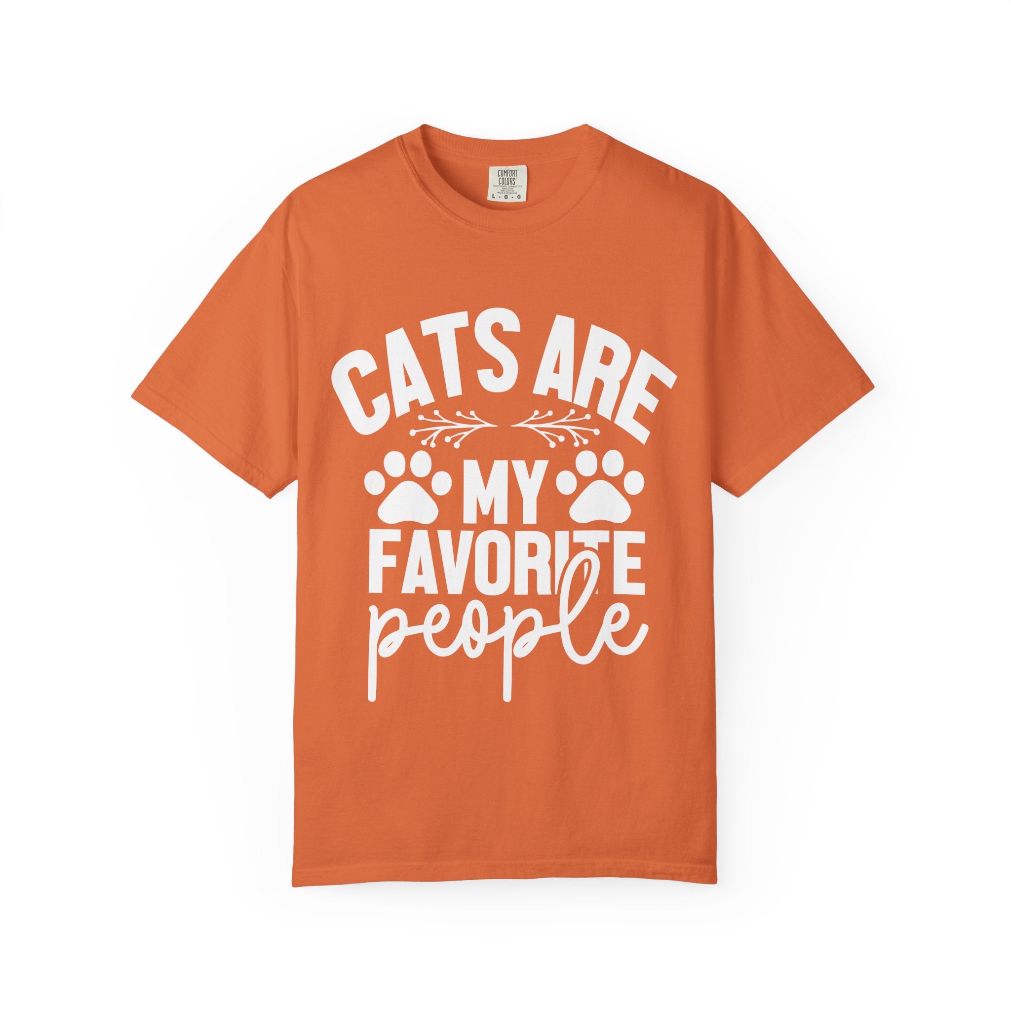 cats are my favorite people T-shirt