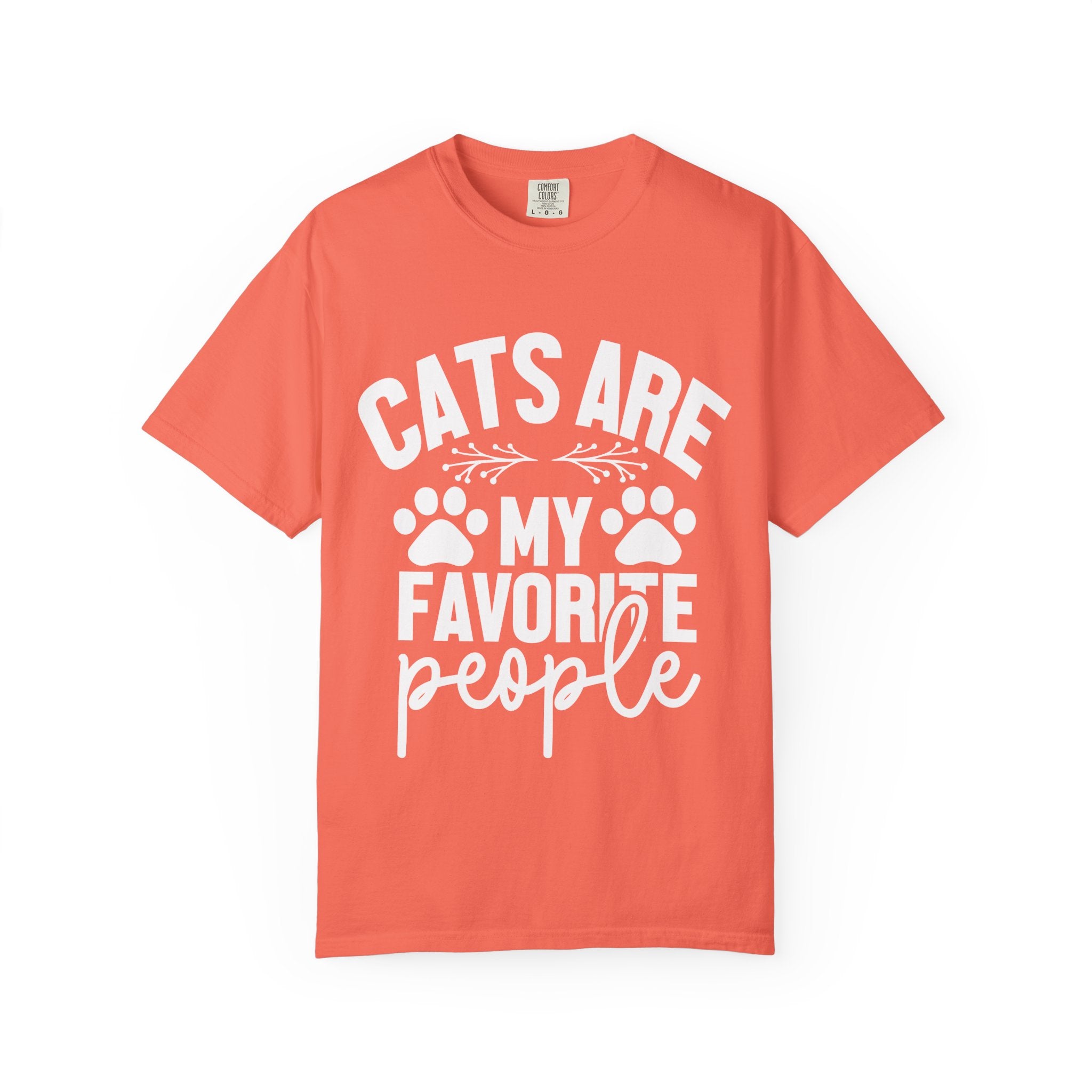 cats are my favorite people T-shirt