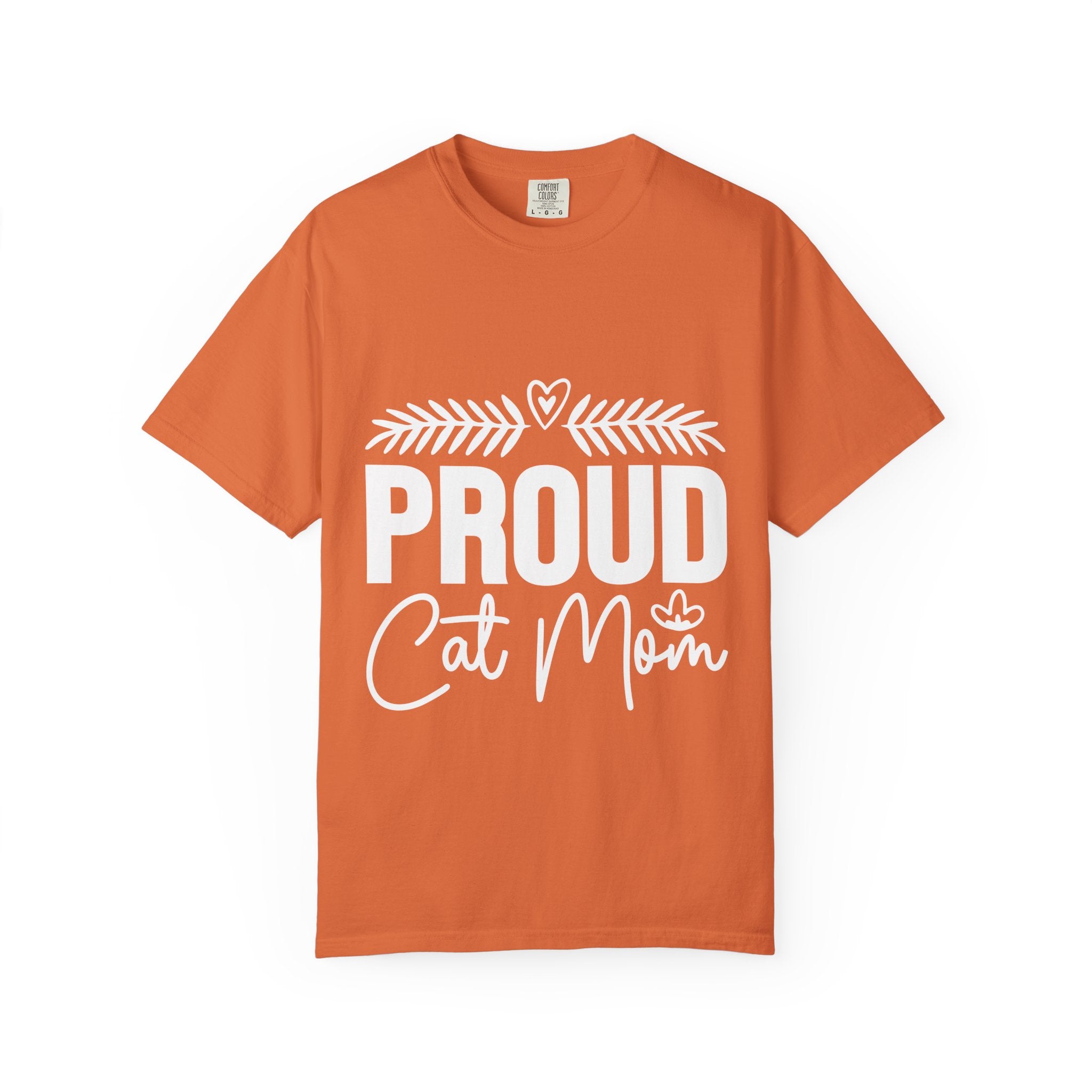 proud cat mom T-shirt