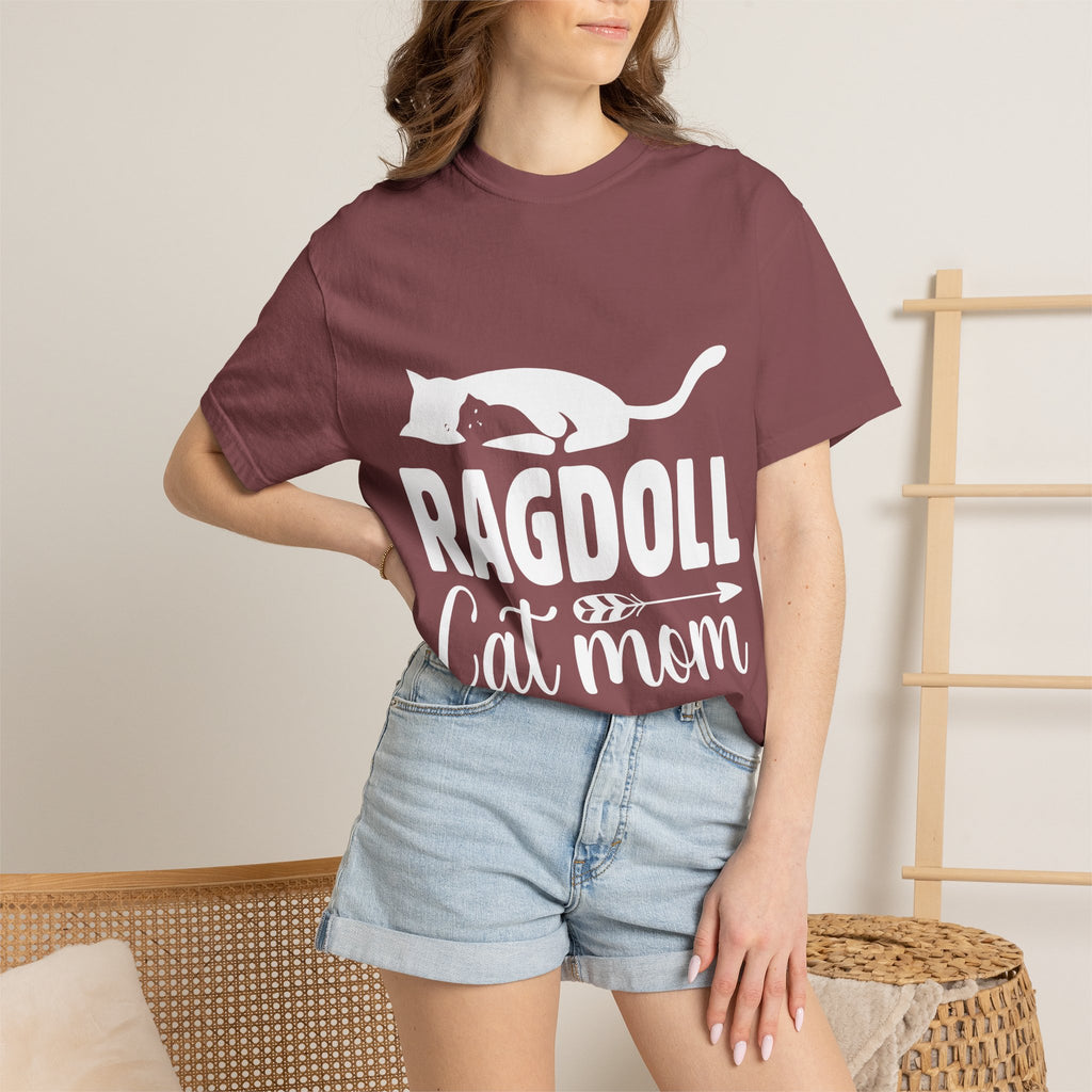 ragdoll cat mom T-shirt