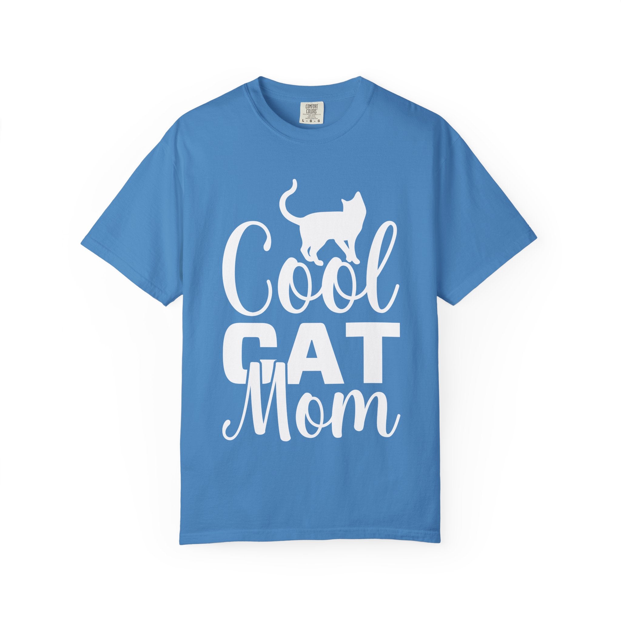 cool cat mom T-shirt