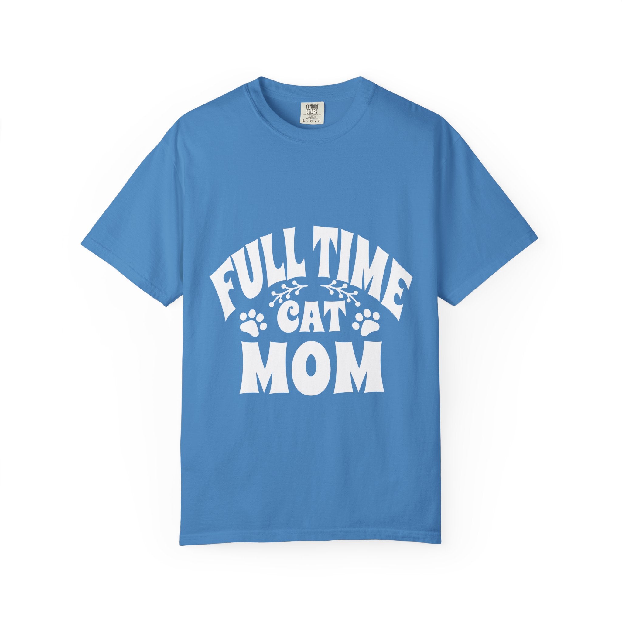 full time cat mom T-shirt