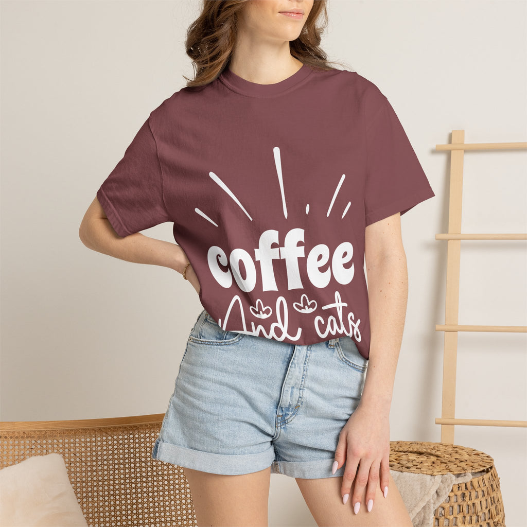 coffee cats T-shirt