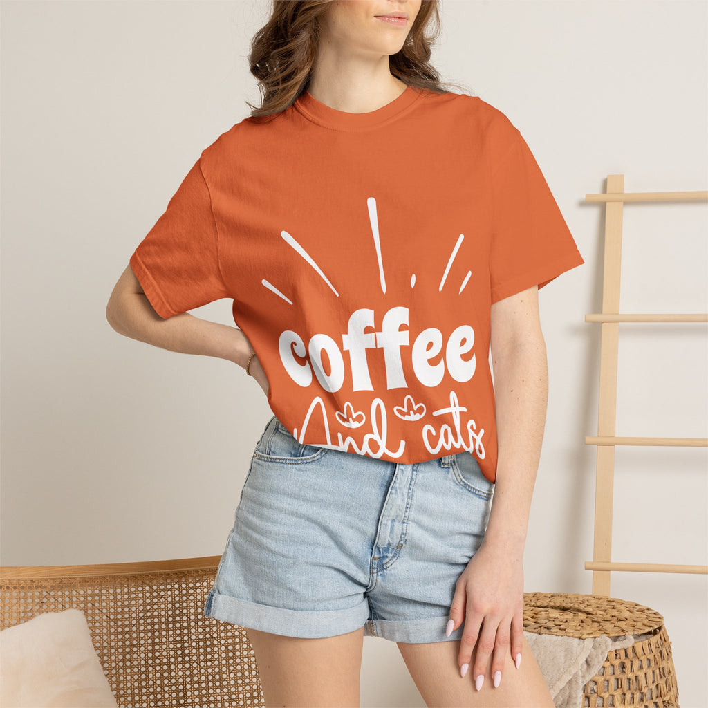 coffee cats T-shirt