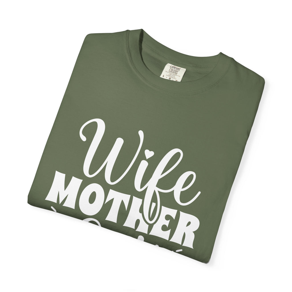 wife mother cat lover T-shirt