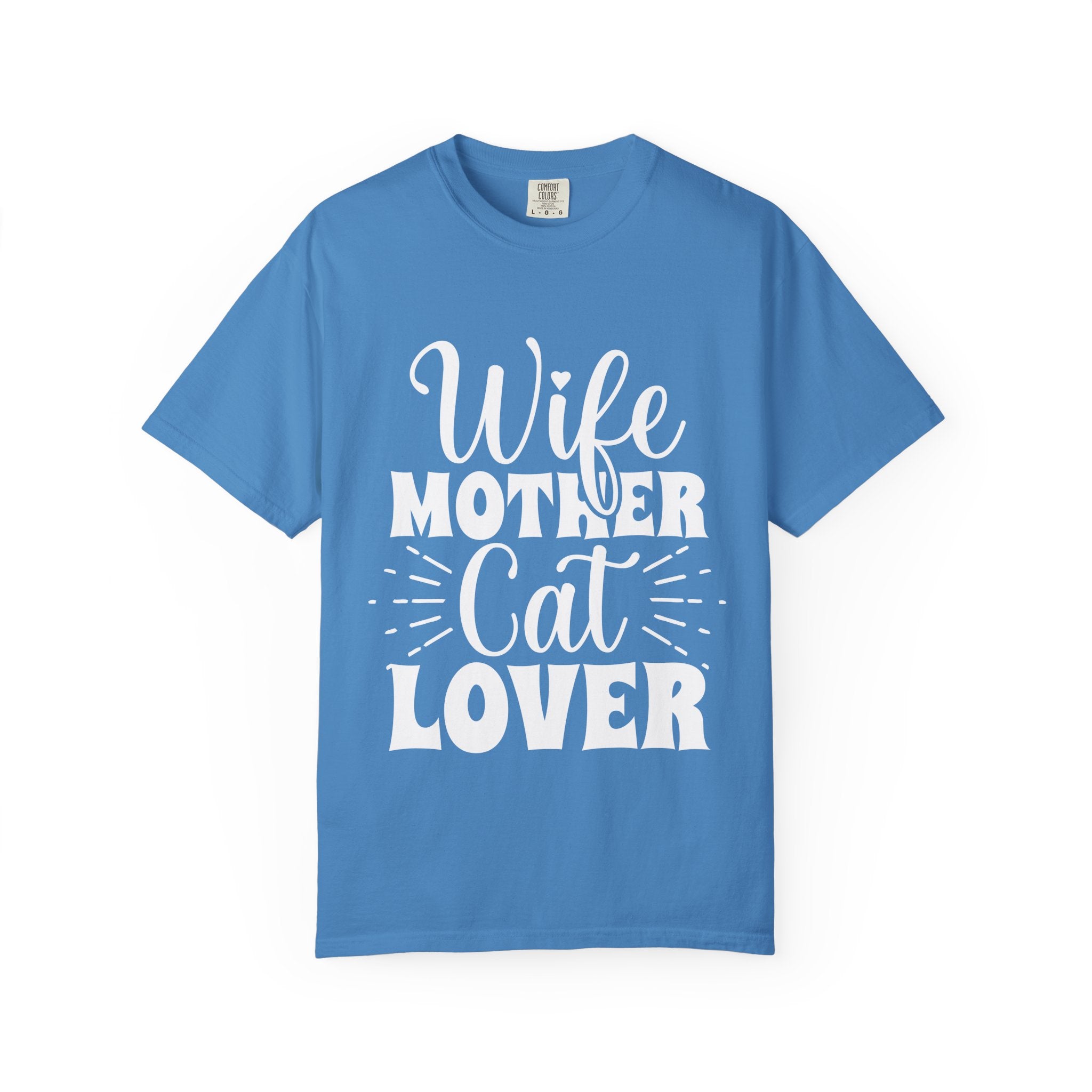 wife mother cat lover T-shirt