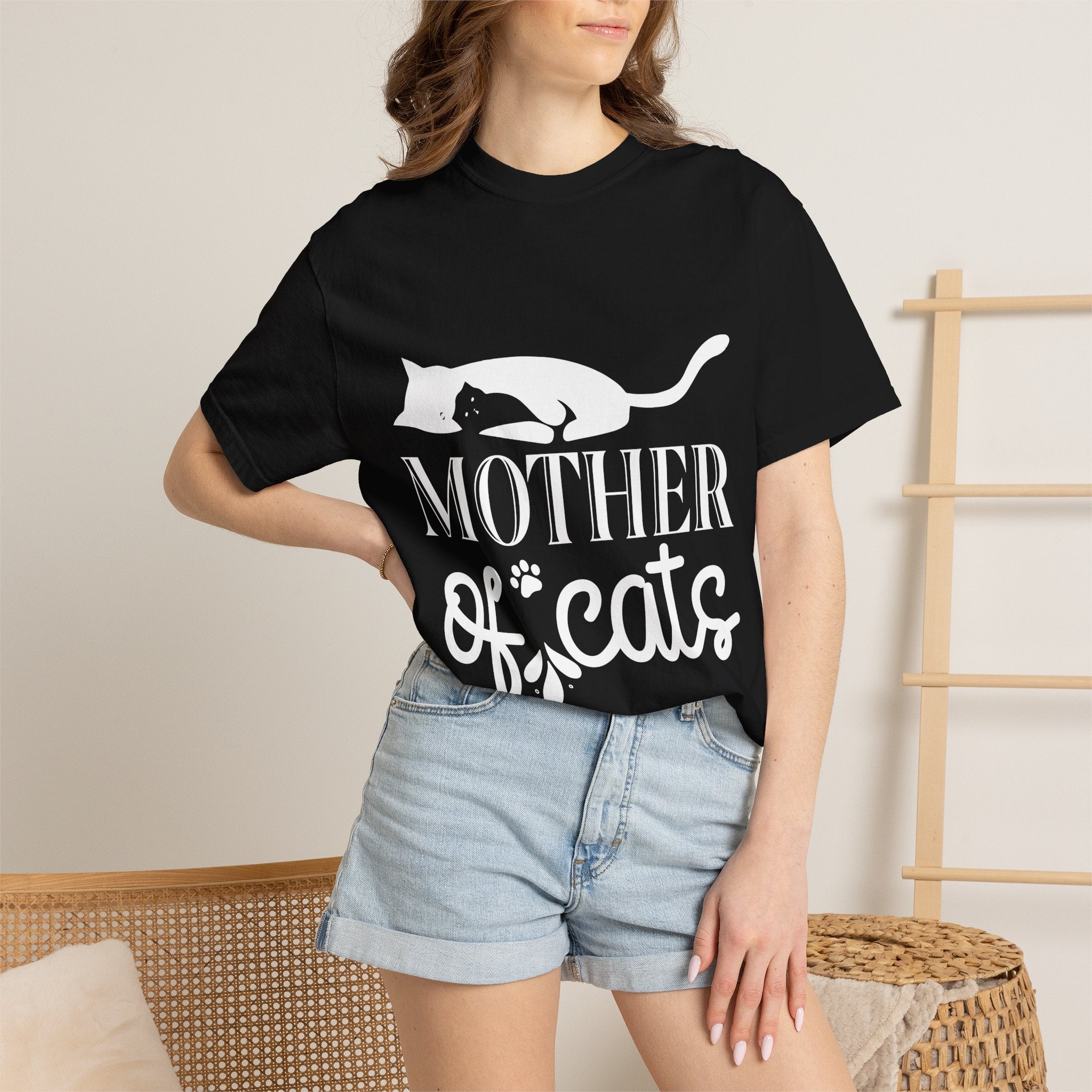 mother of cats T-shirt