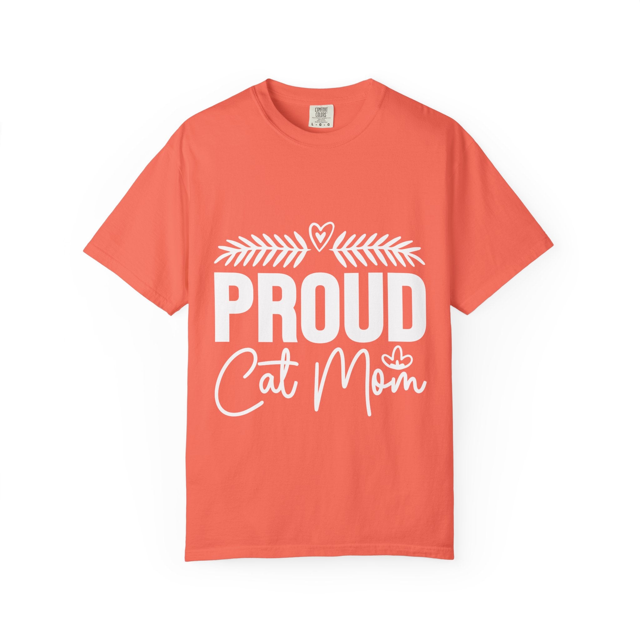 proud cat mom T-shirt