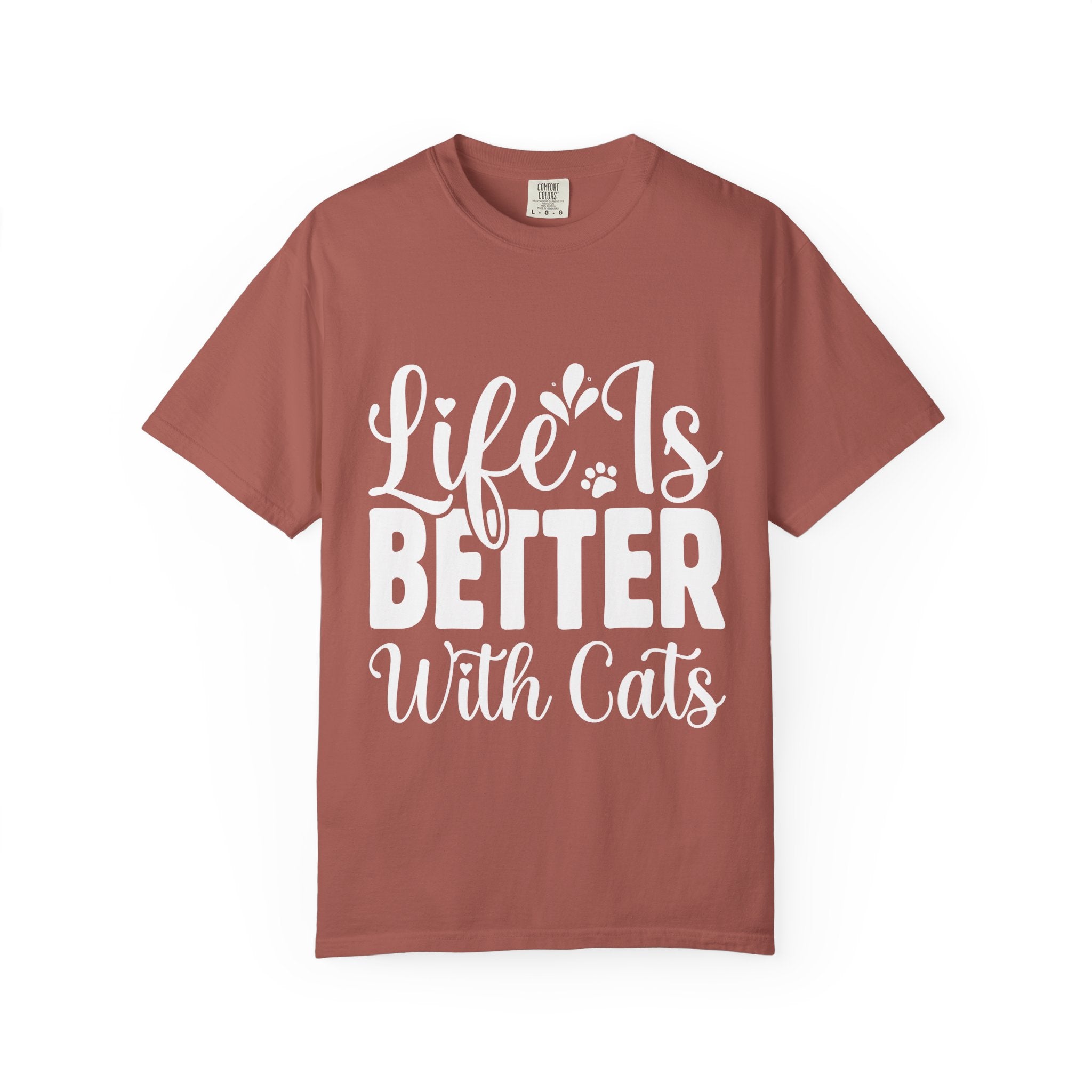 life is better with cats T-shirt