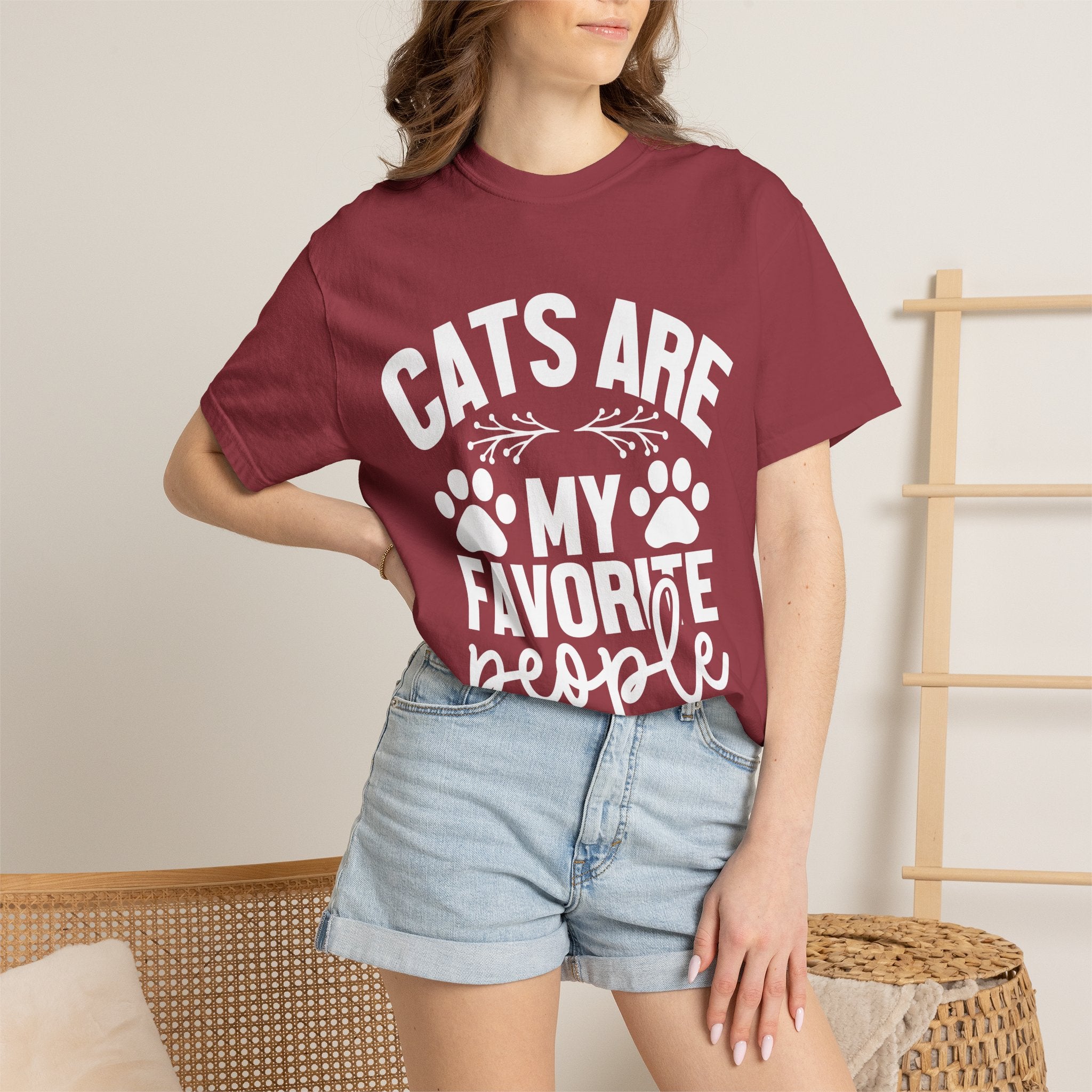 cats are my favorite people T-shirt