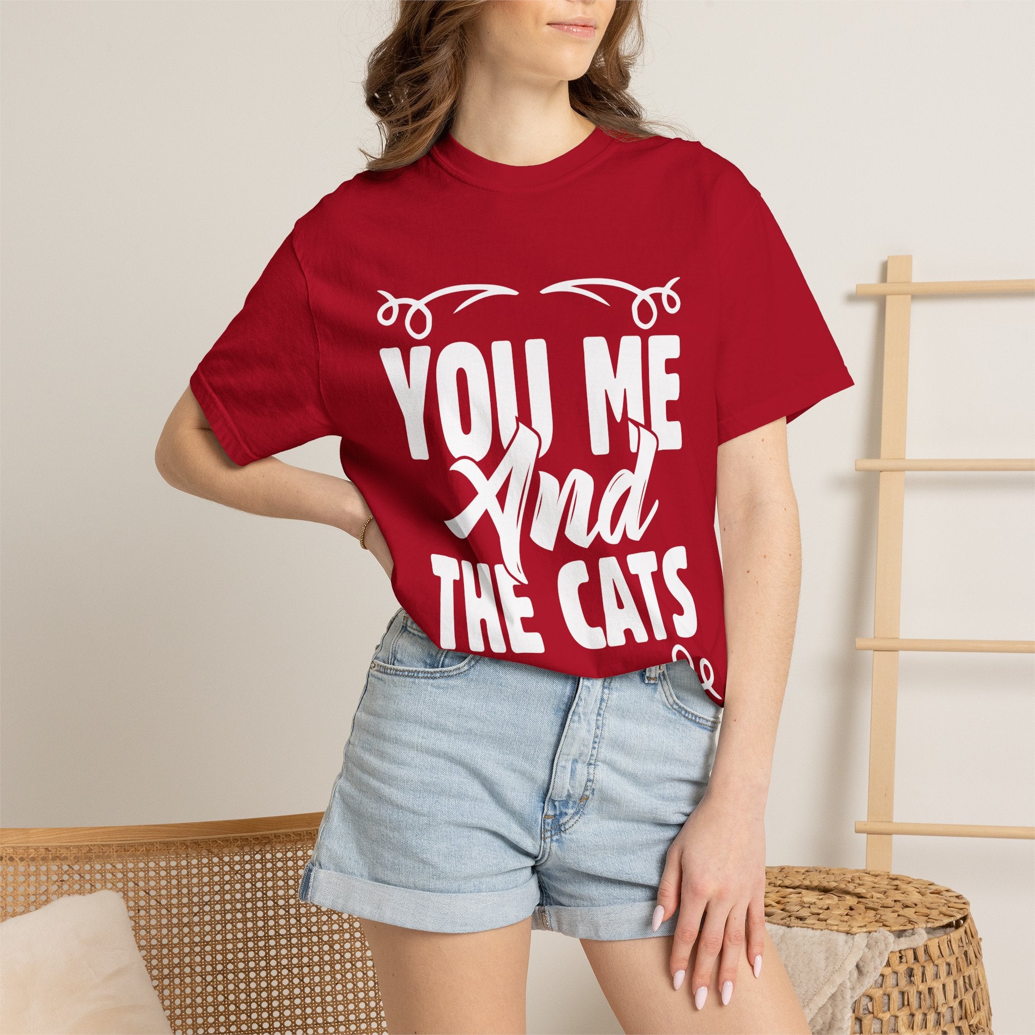 you me and the cats T-shirt