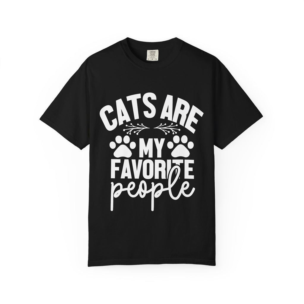 cats are my favorite people T-shirt