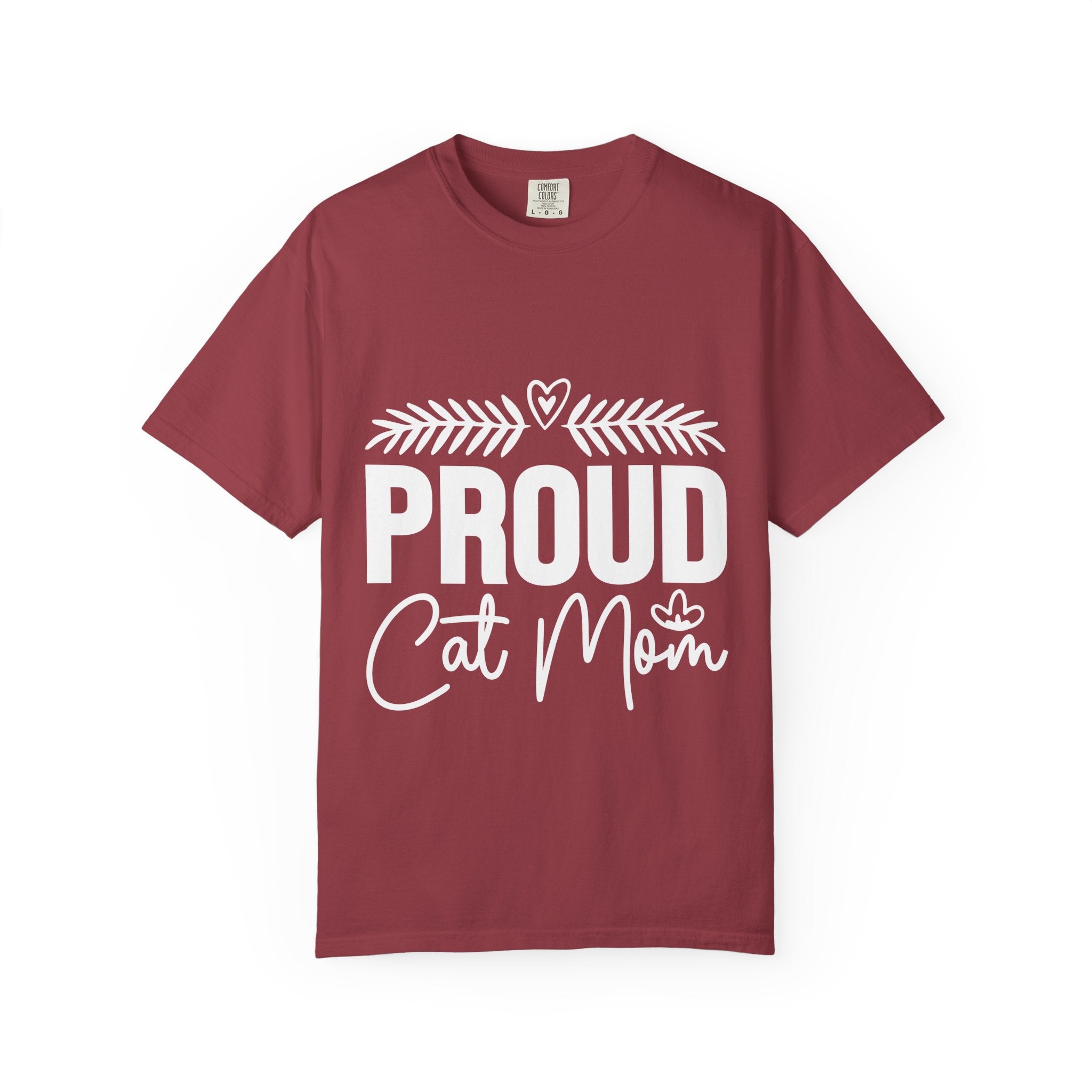 proud cat mom T-shirt