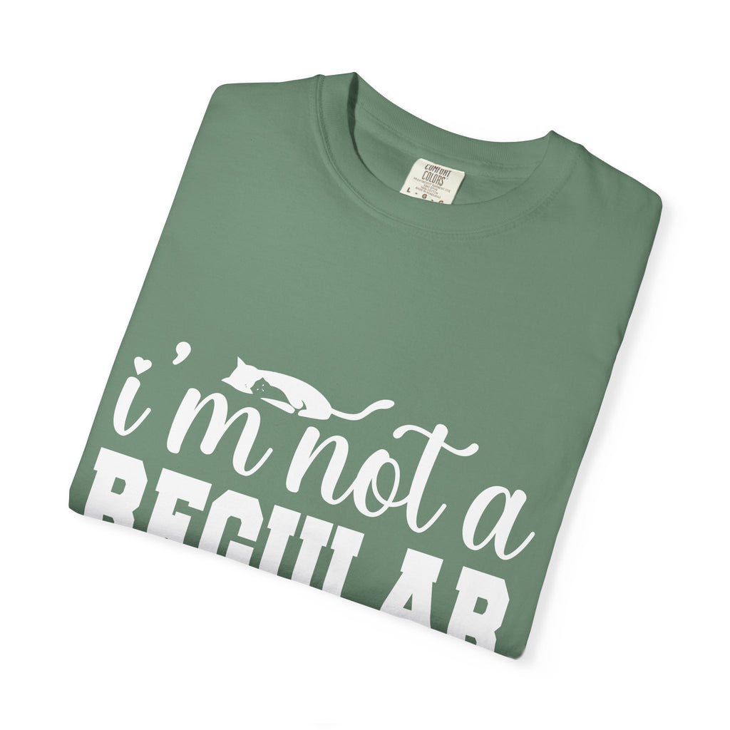 i'm not a regular cat mom T-shirt