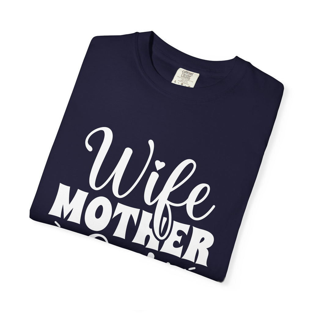 wife mother cat lover T-shirt