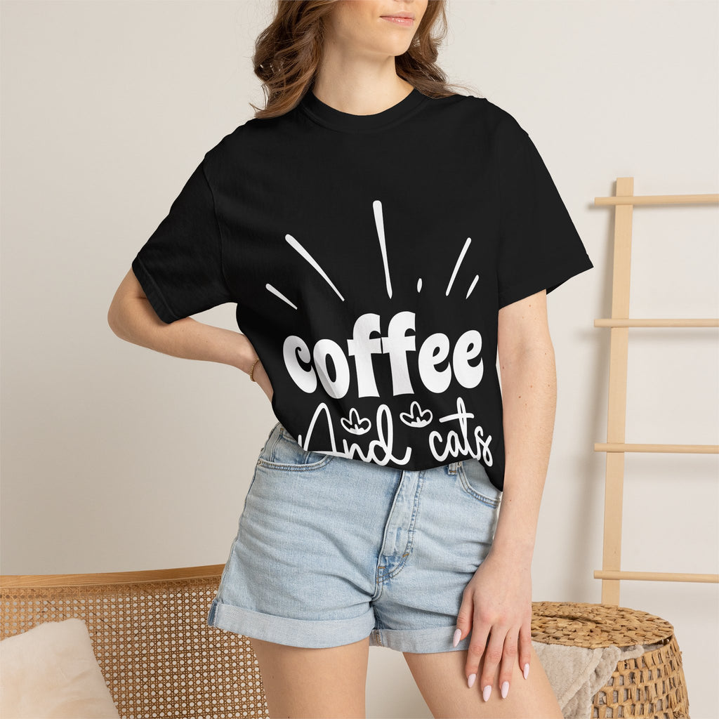 coffee cats T-shirt