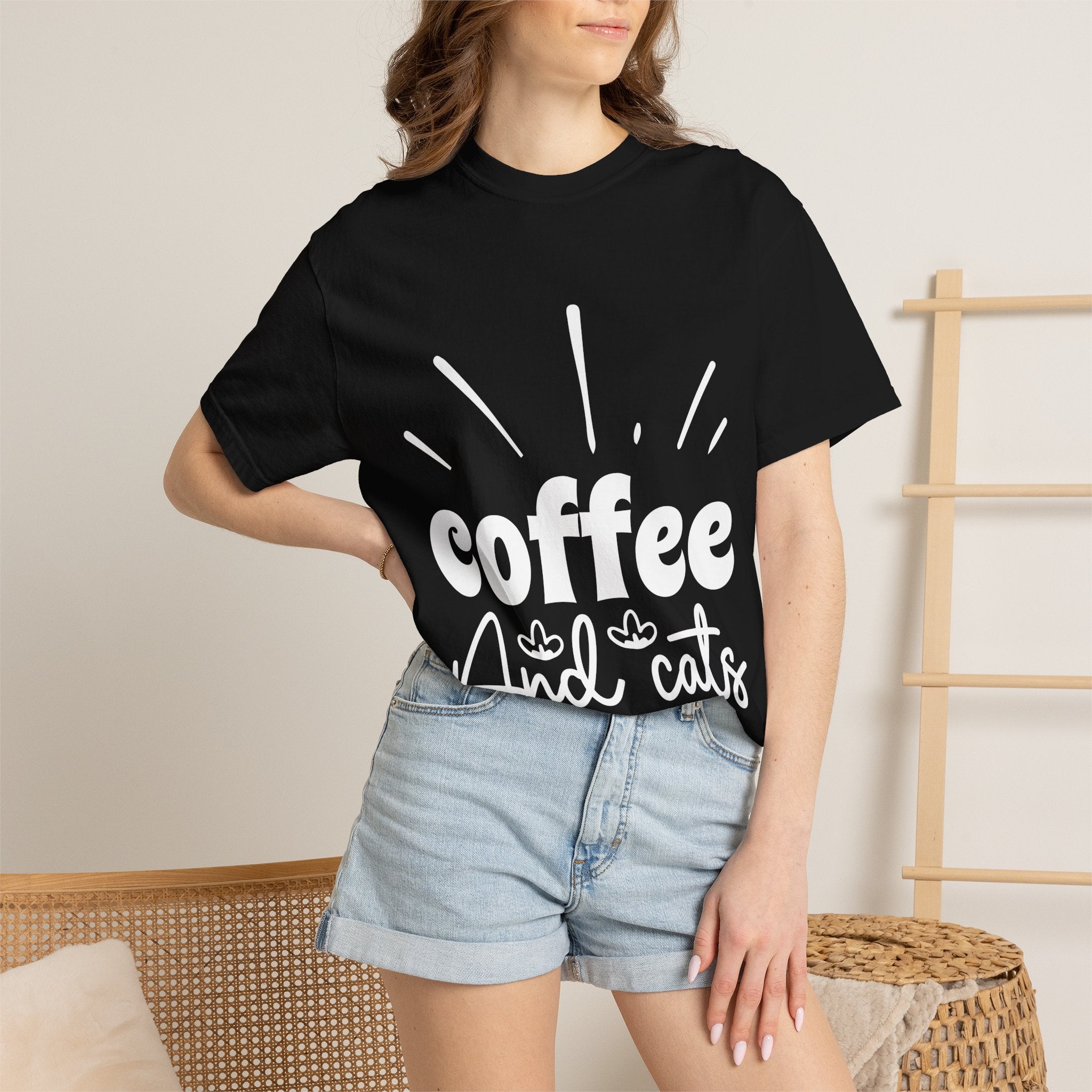 coffee cats T-shirt