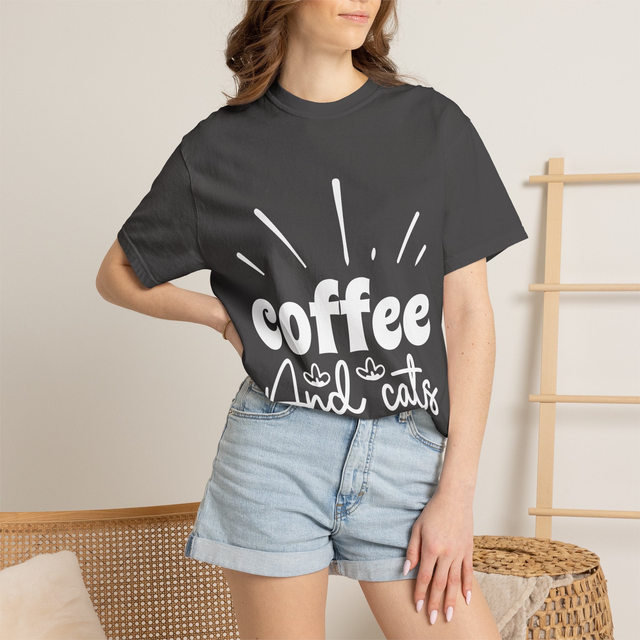 coffee cats T-shirt