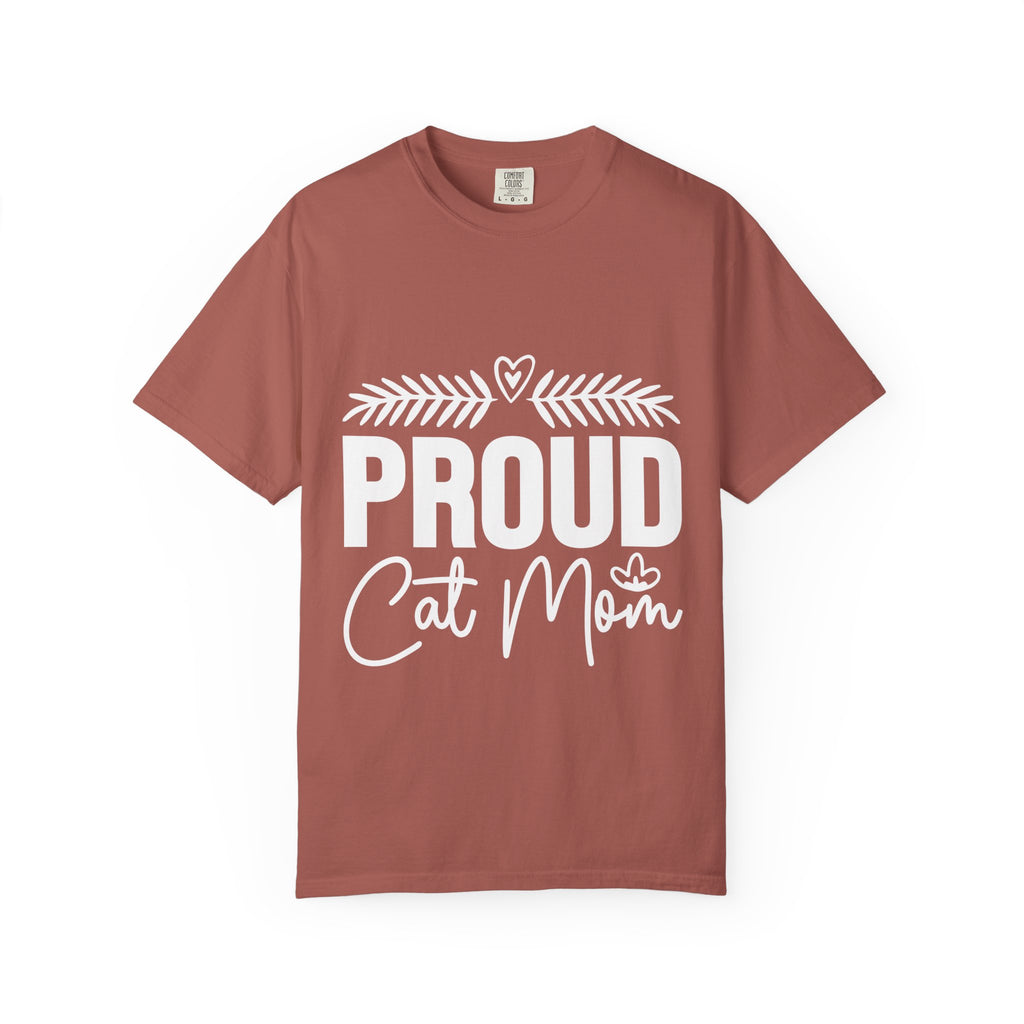 proud cat mom T-shirt