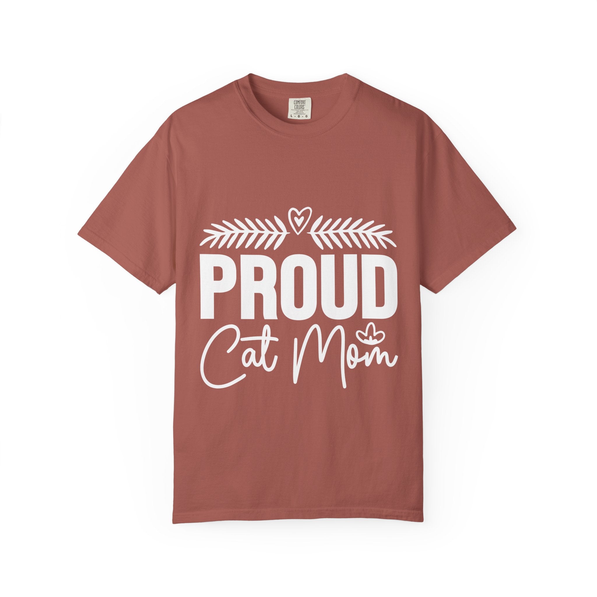 proud cat mom T-shirt