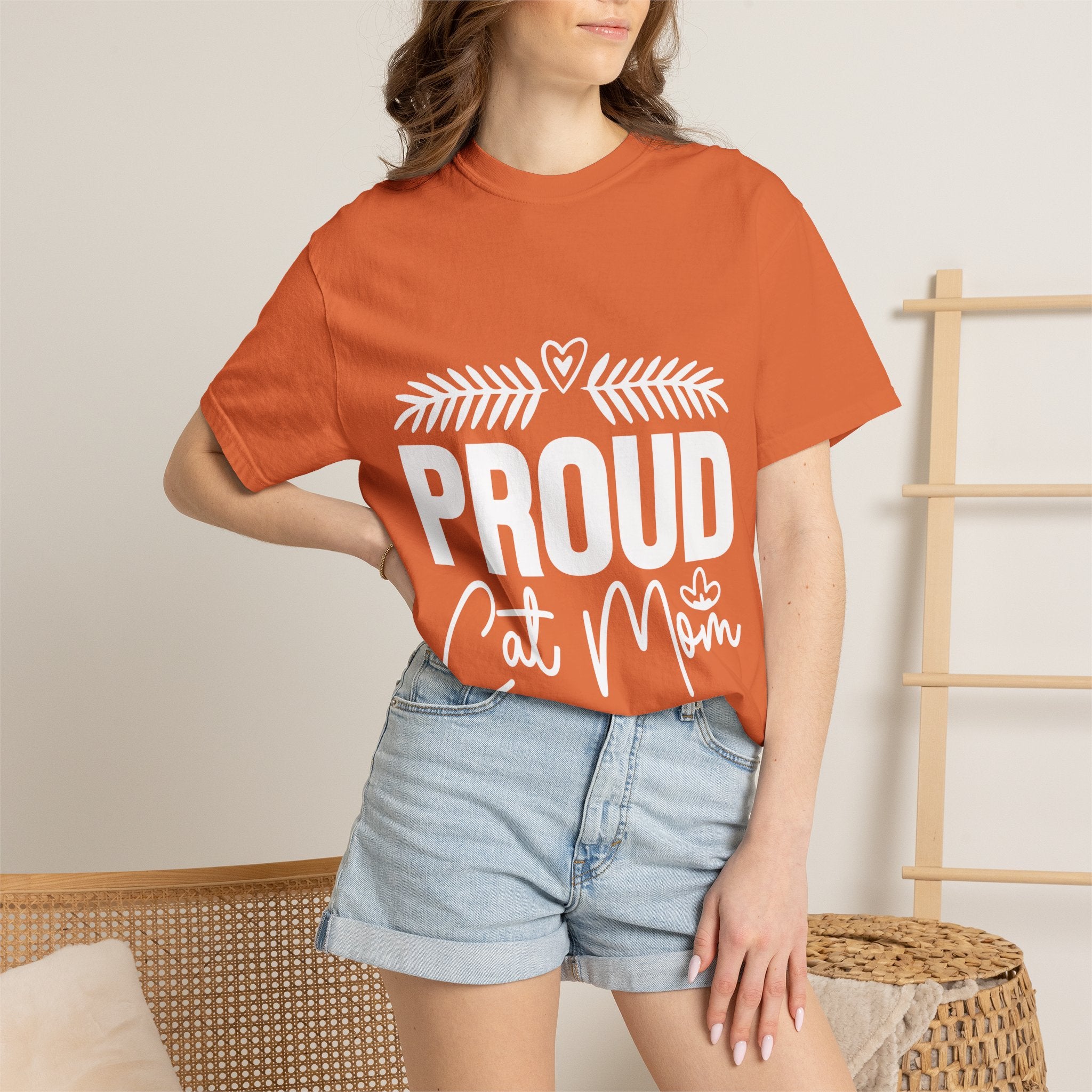 proud cat mom T-shirt