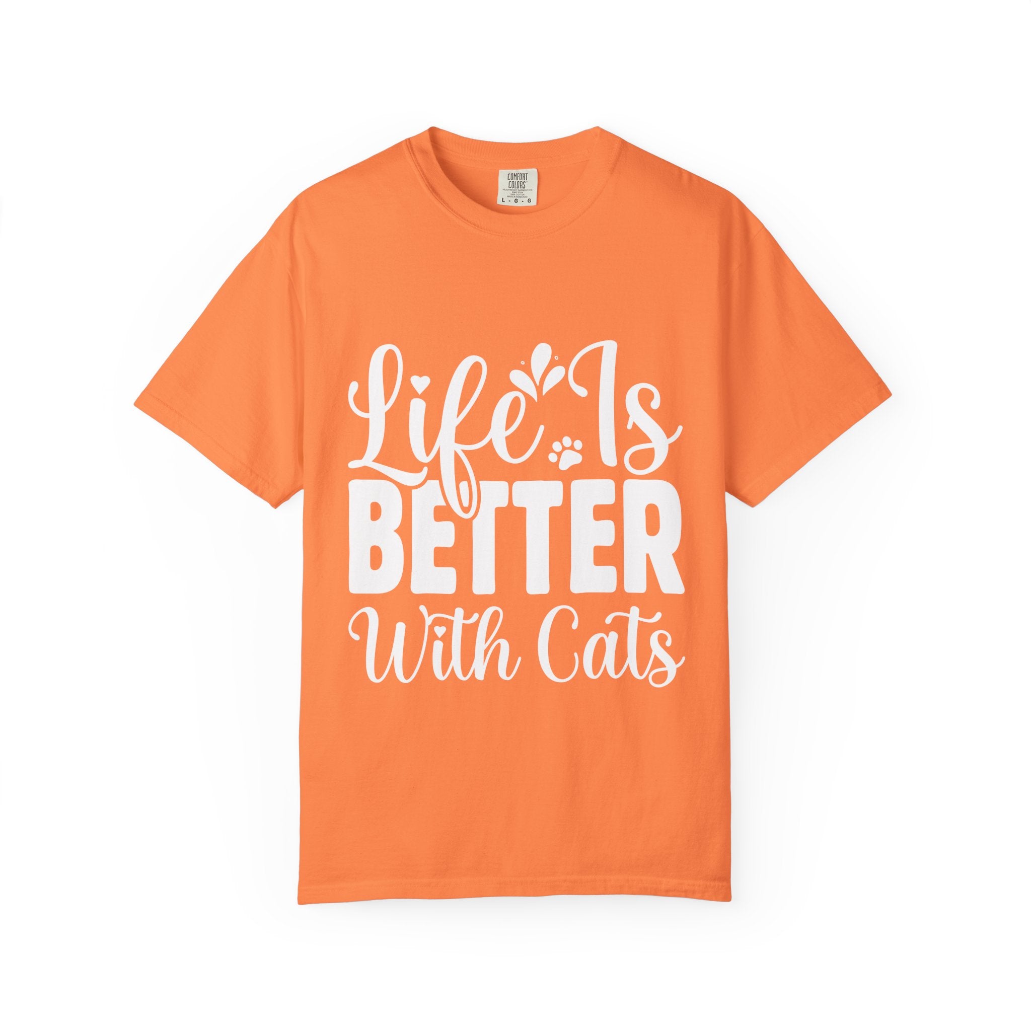 life is better with cats T-shirt