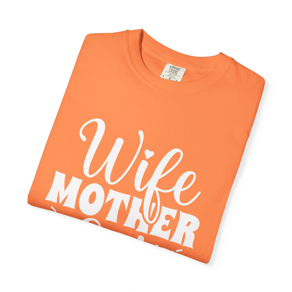 wife mother cat lover T-shirt