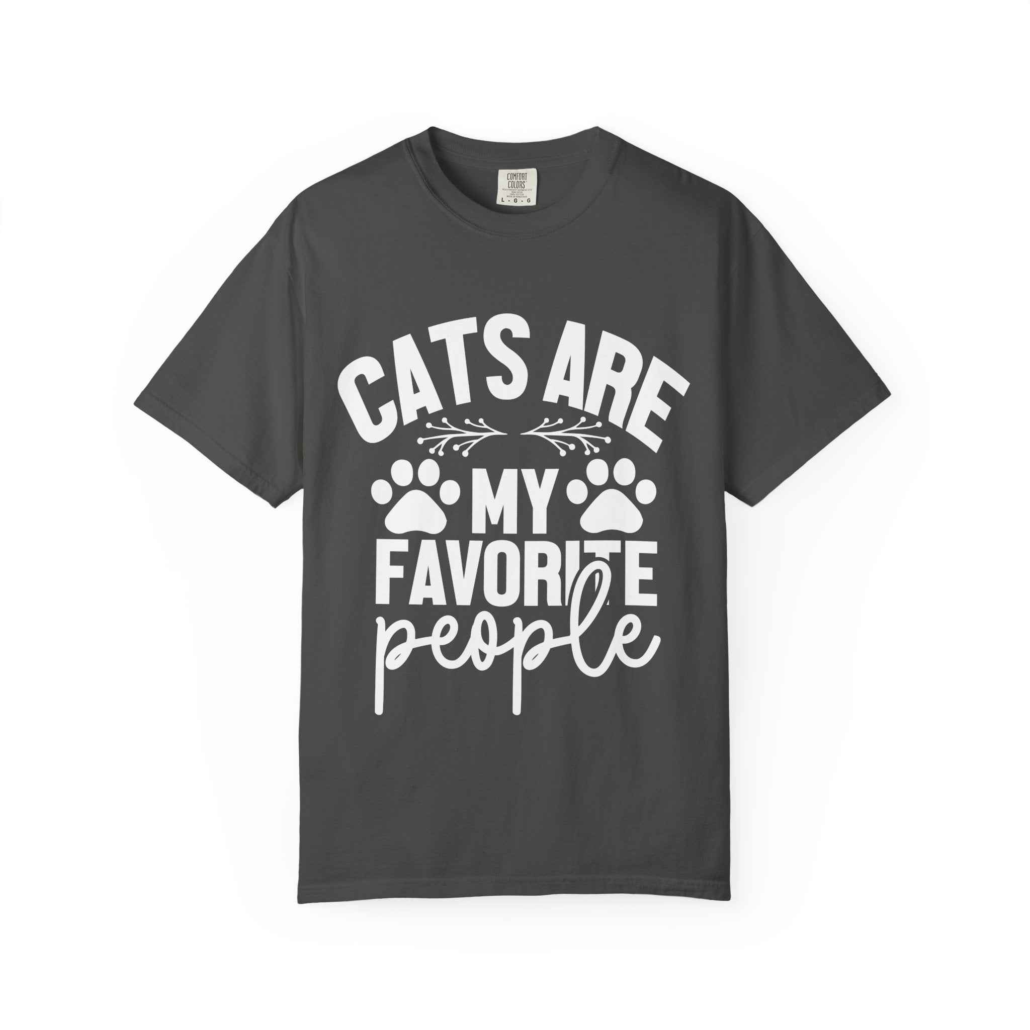 cats are my favorite people T-shirt