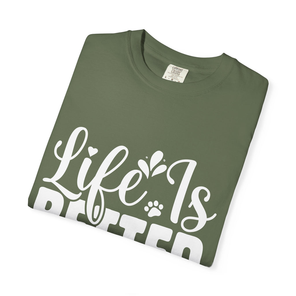 life is better with cats T-shirt