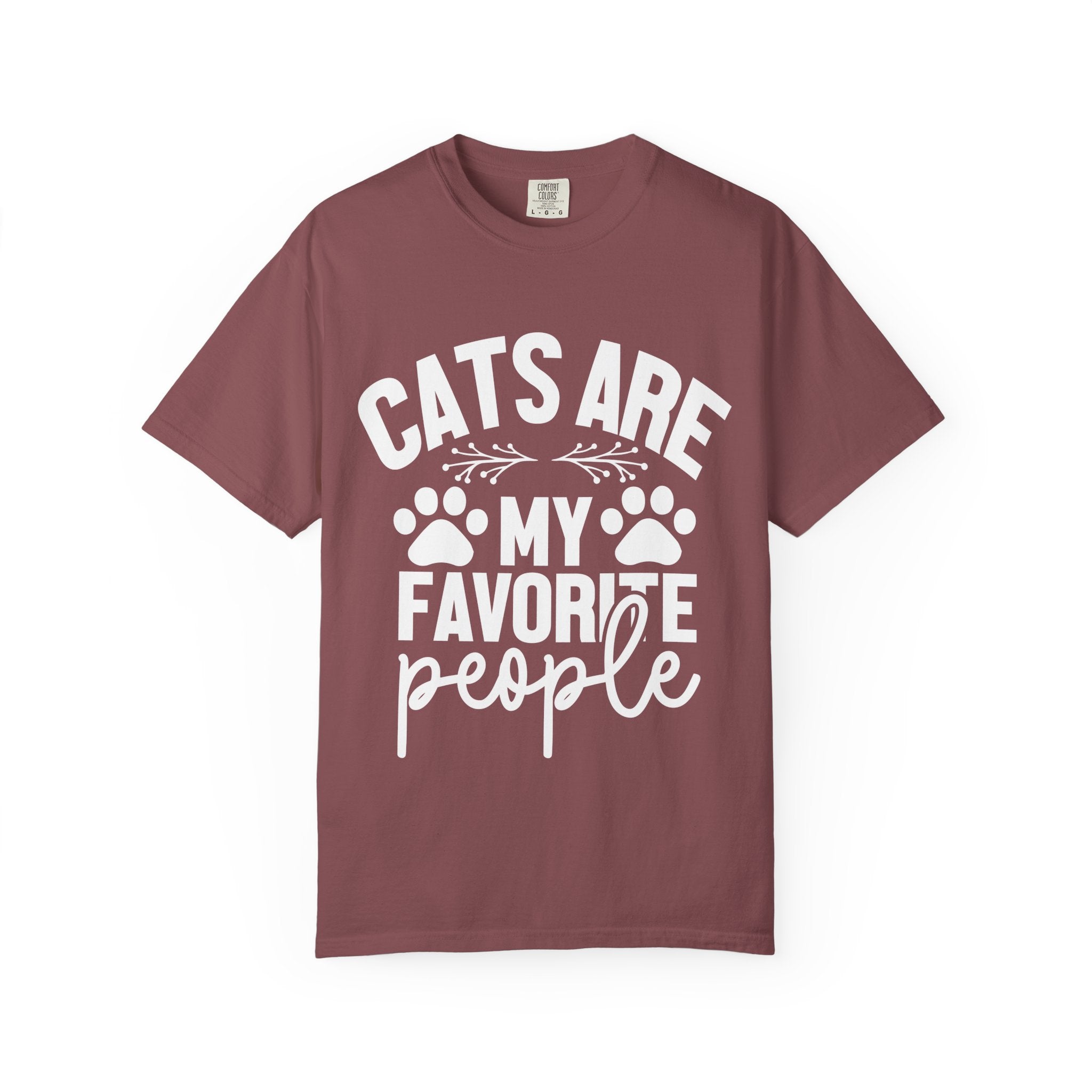 cats are my favorite people T-shirt