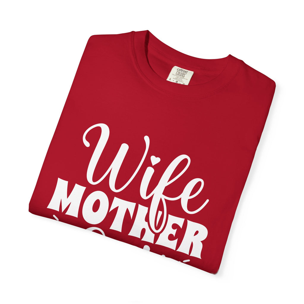 wife mother cat lover T-shirt