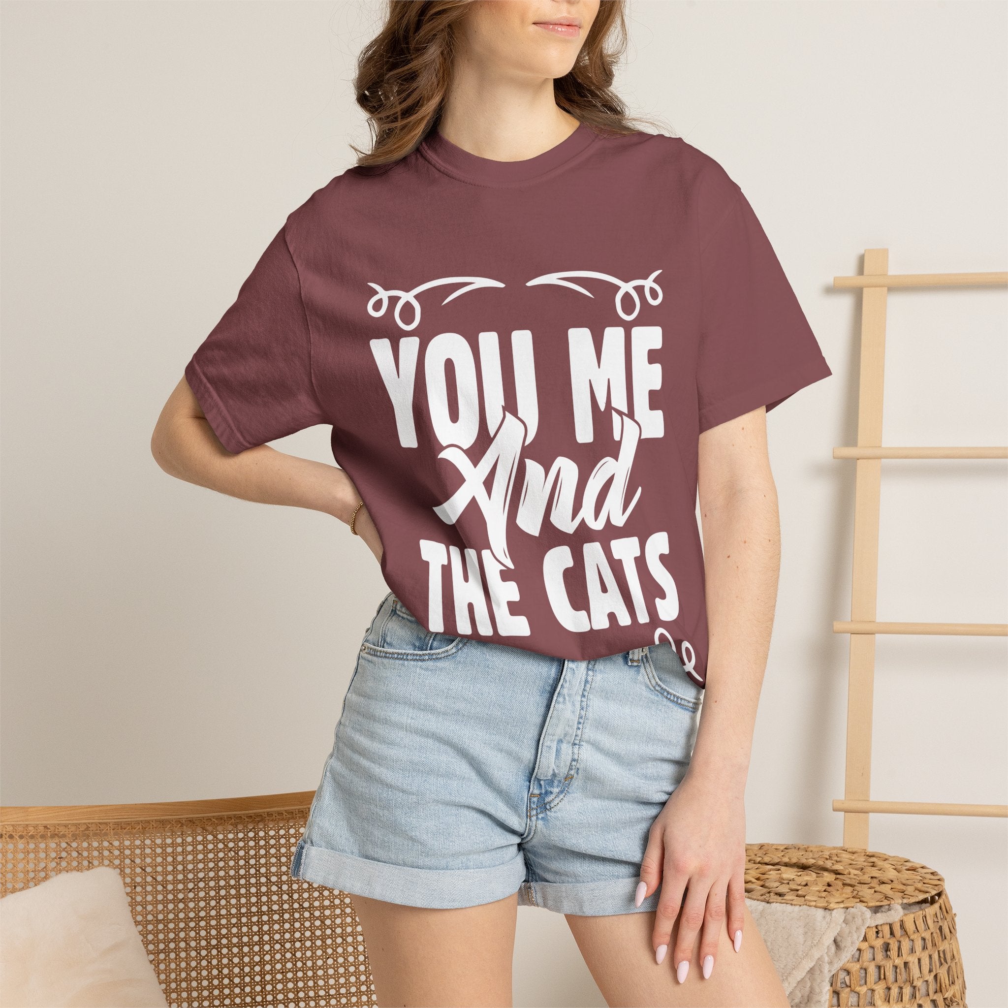 you me and the cats T-shirt