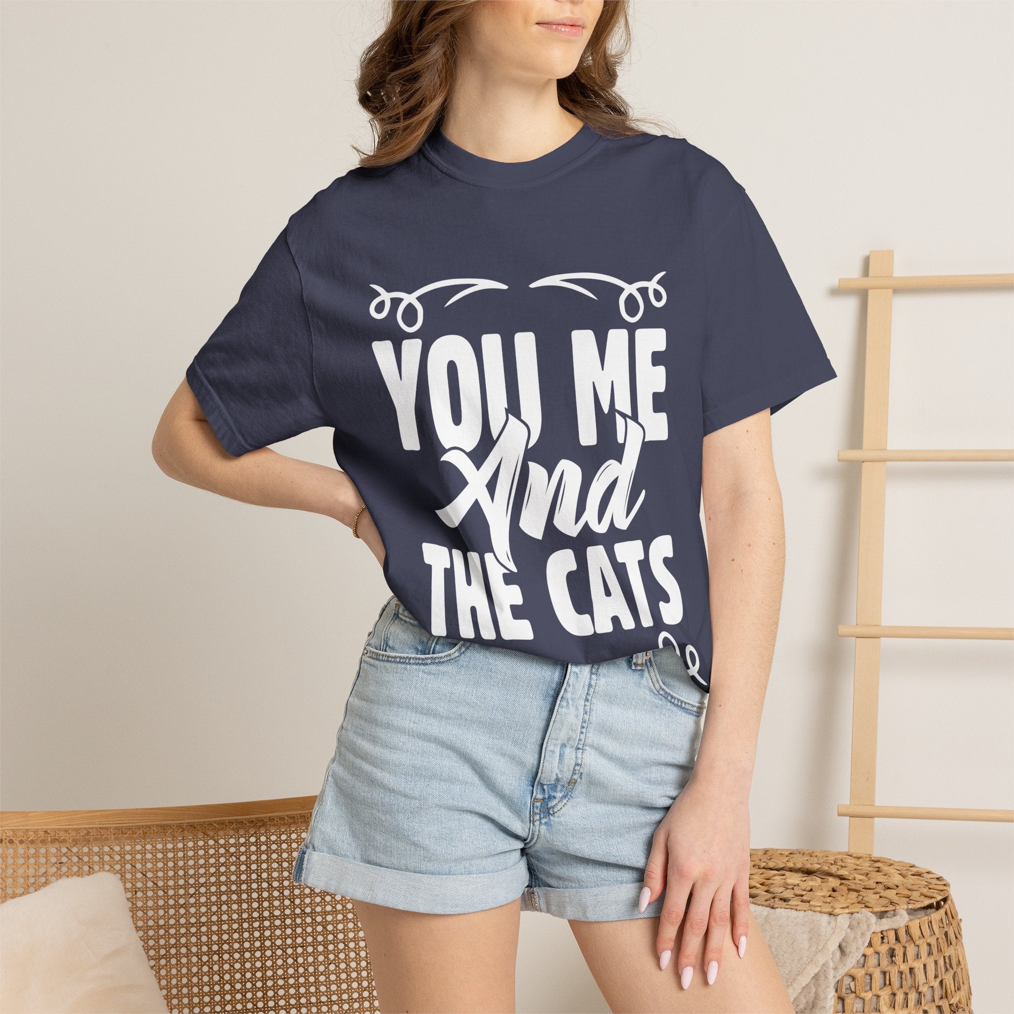 you me and the cats T-shirt